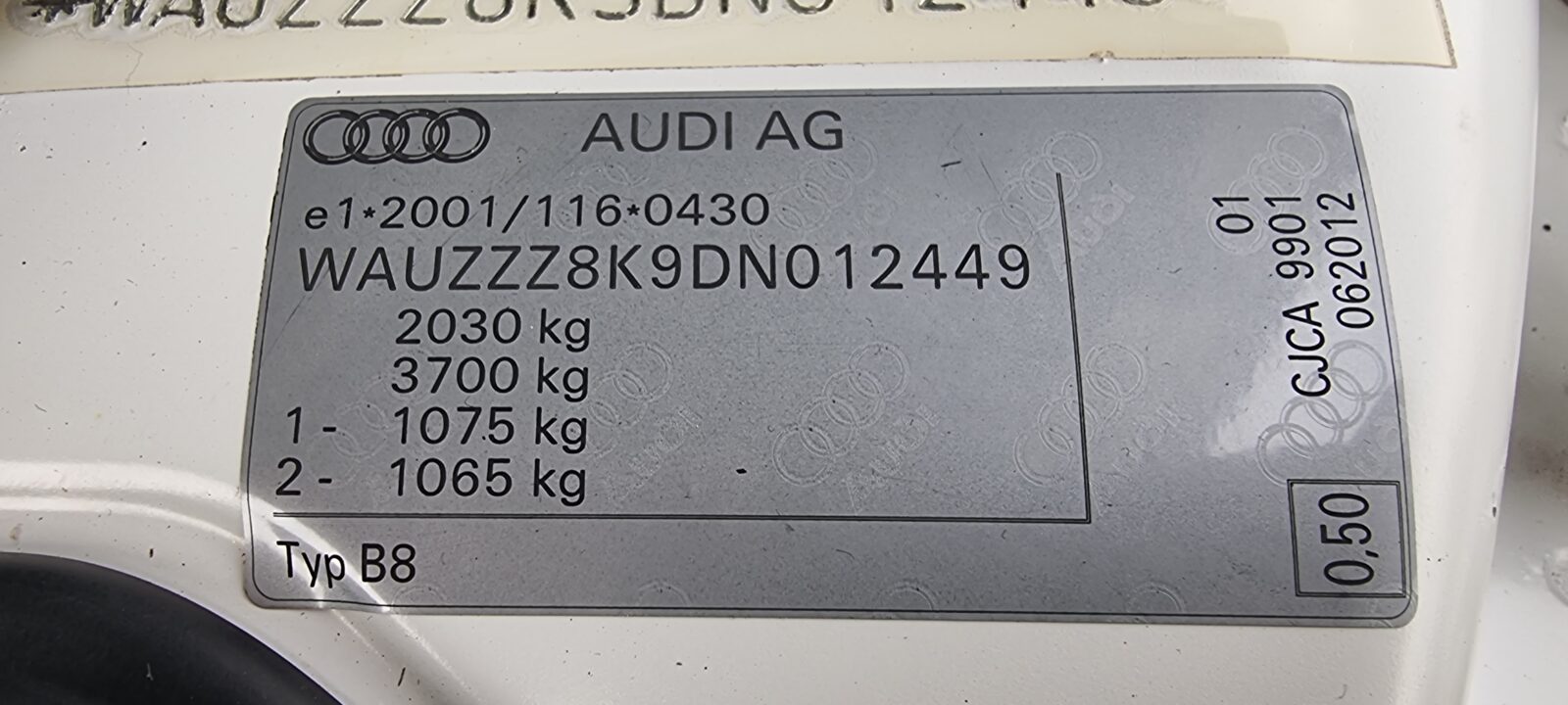 AUDI A4, 2.0 TDI, 143 CP, AN 2013, EURO 5     RATE-LIVRARE-GARANTIE