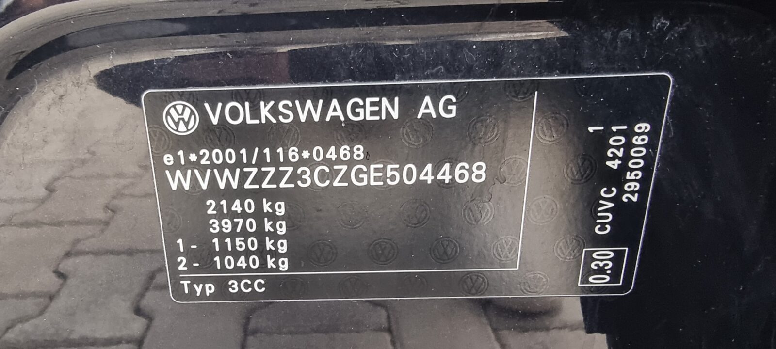 VW PASSAT CC, 2.0 TDI, 150 CP, AN 2016, EURO 6    RATE-LIVRARE-GARANTIE