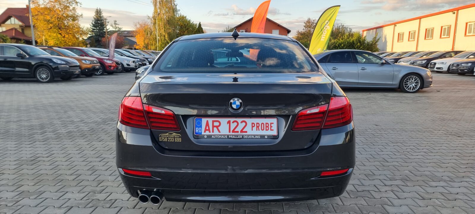 BMW 520D X-DRIVE, 2.0 DIESEL, 184  CP, AN 2014, EURO 6       RATE-LIVRARE-GARANTIE
