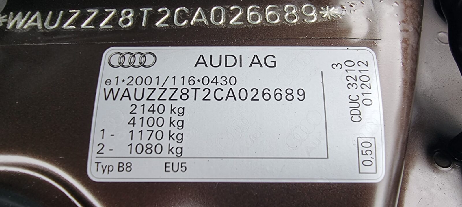 AUDI A5 COUPE S-LINE QUATTRO, 3.0 TDI, 245 CP, AN 2012, EURO 5      RATE-LIVRARE-GARANTIE