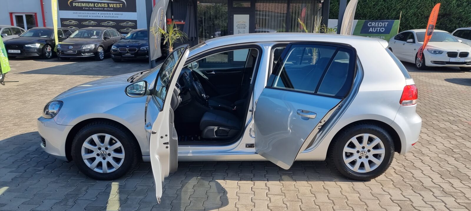 VW GOLF VI, 1.4 TSI, 122 CP, AN 2010, EURO 5     REVIZIE EFECTUATA ( DISTRIBUTIE + ULEI SI FILTRE )     RATE-LIVRARE-GARANTIE