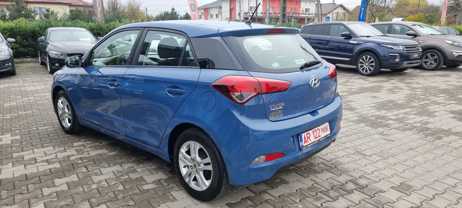 HYUNDAI i20, 1.25 BENZINA, 75 CP, AN 2017, EURO 6      REVIZIE EFECTUATA ( DISTRIBUTIE + ULEI SI FILTRE )   RATE-LIVRARE-GARANTIE
