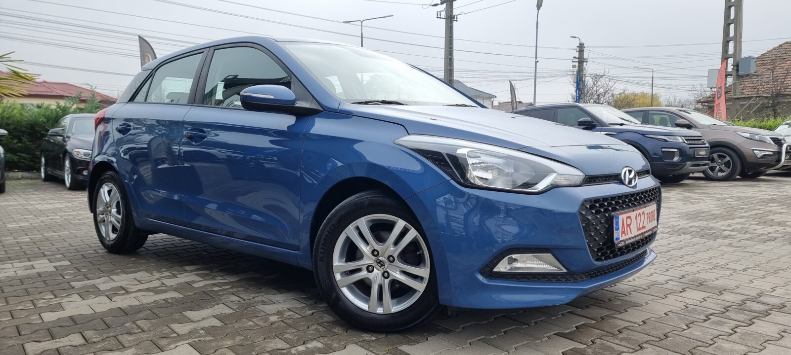 HYUNDAI i20, 1.25 BENZINA, 75 CP, AN 2017, EURO 6      REVIZIE EFECTUATA ( DISTRIBUTIE + ULEI SI FILTRE )   RATE-LIVRARE-GARANTIE