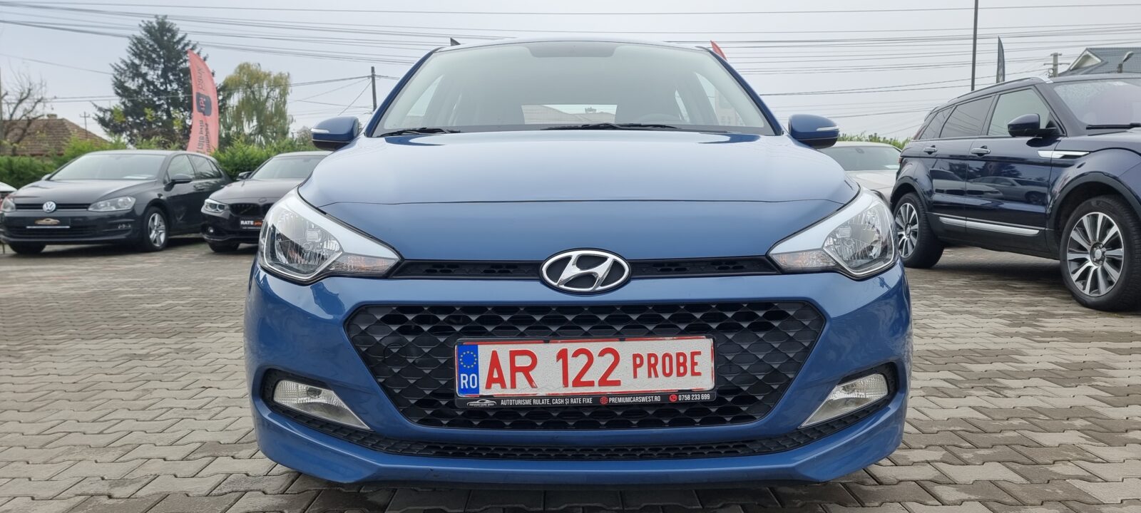 HYUNDAI i20, 1.25 BENZINA, 75 CP, AN 2017, EURO 6      REVIZIE EFECTUATA ( DISTRIBUTIE + ULEI SI FILTRE )   RATE-LIVRARE-GARANTIE