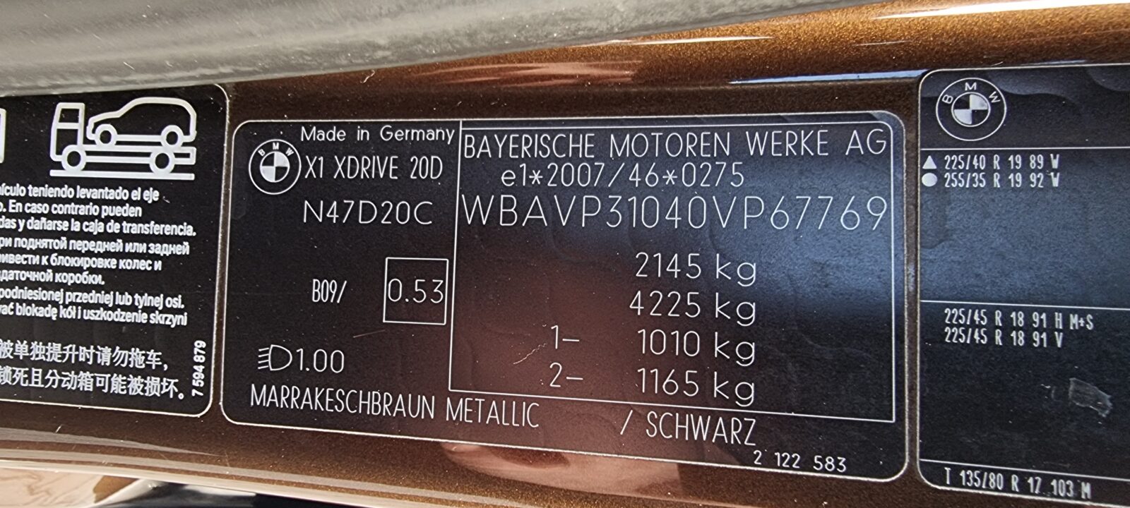 BMW X1 XDRIVE, 2.0 DIESEL, 177 CP, AN 2010, EURO 5     RATE-LIVRARE-GARANTIE