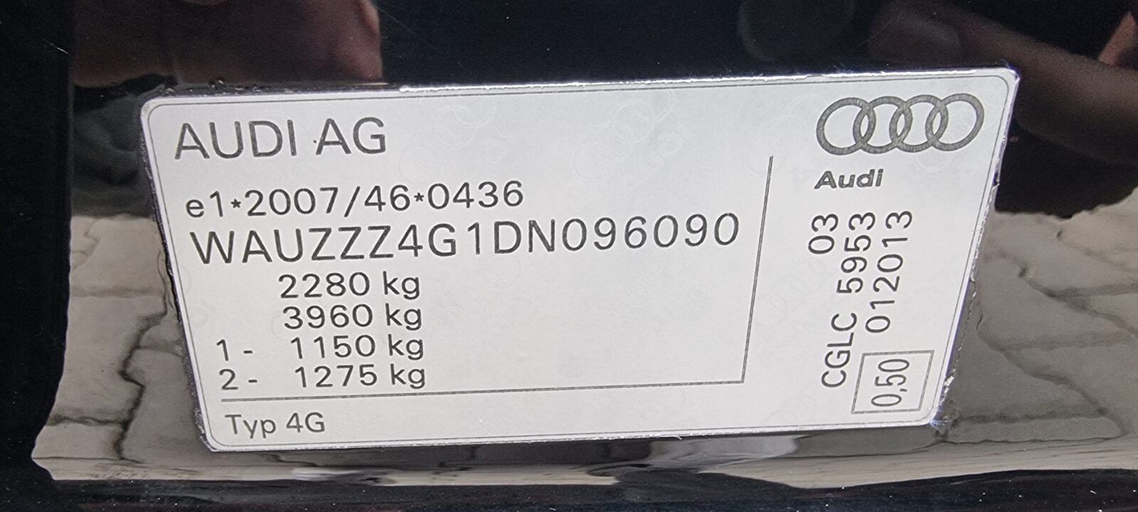 AUDI A6 AVANT, 2.0 TDI, 177 CP, AN 2013, EURO 5        DISTRIBUTIE SCHIMBATA      RATE-LIVRARE-GARANTIE