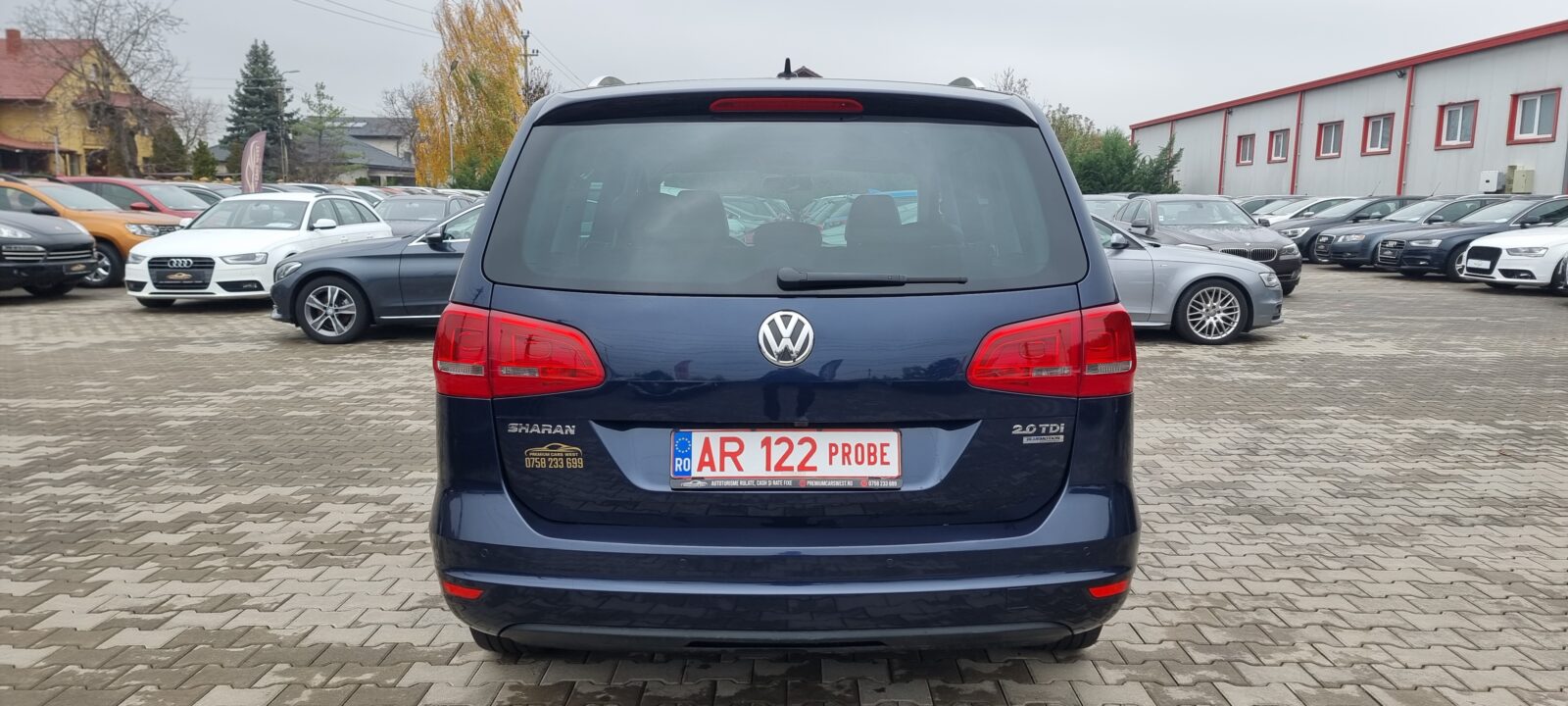 VW SHARAN, 7 LOCURI, 2.0 TDI, 140 CP, AN 2011, EURO 5     RATE-LIVRARE-GARANTIE