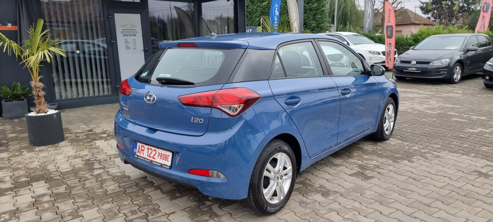 HYUNDAI i20, 1.25 BENZINA, 75 CP, AN 2017, EURO 6      REVIZIE EFECTUATA ( DISTRIBUTIE + ULEI SI FILTRE )   RATE-LIVRARE-GARANTIE