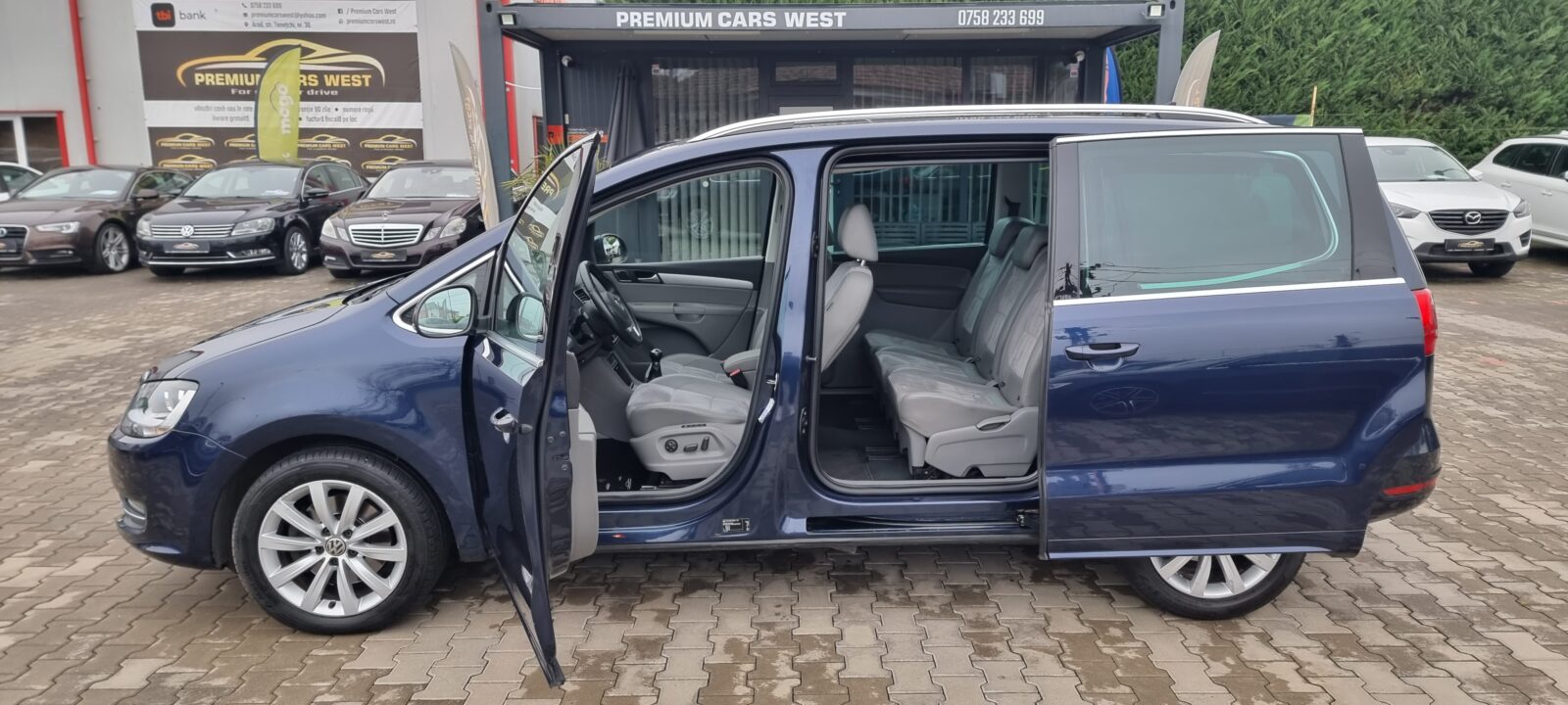 VW SHARAN, 7 LOCURI, 2.0 TDI, 140 CP, AN 2011, EURO 5     RATE-LIVRARE-GARANTIE