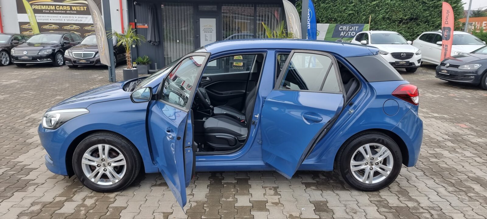HYUNDAI i20, 1.25 BENZINA, 75 CP, AN 2017, EURO 6      REVIZIE EFECTUATA ( DISTRIBUTIE + ULEI SI FILTRE )   RATE-LIVRARE-GARANTIE