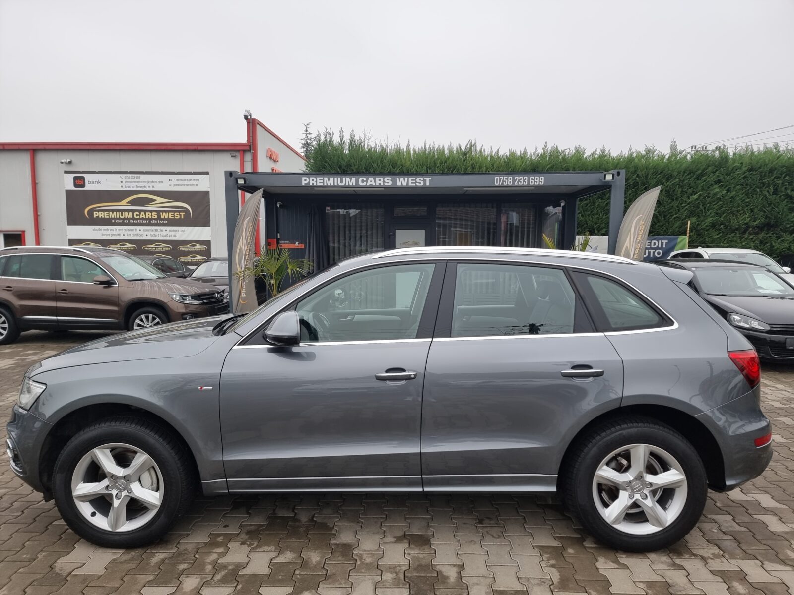 AUDI Q5 S-LINE QUATTRO, 2.0 TDI, 190 CP, AN 2017, EURO 6    REVIZIE EFECTUATA ( DISTRIBUTIE + ULEI SI FILTRE )     RATE-LIVRARE-GARANTIE