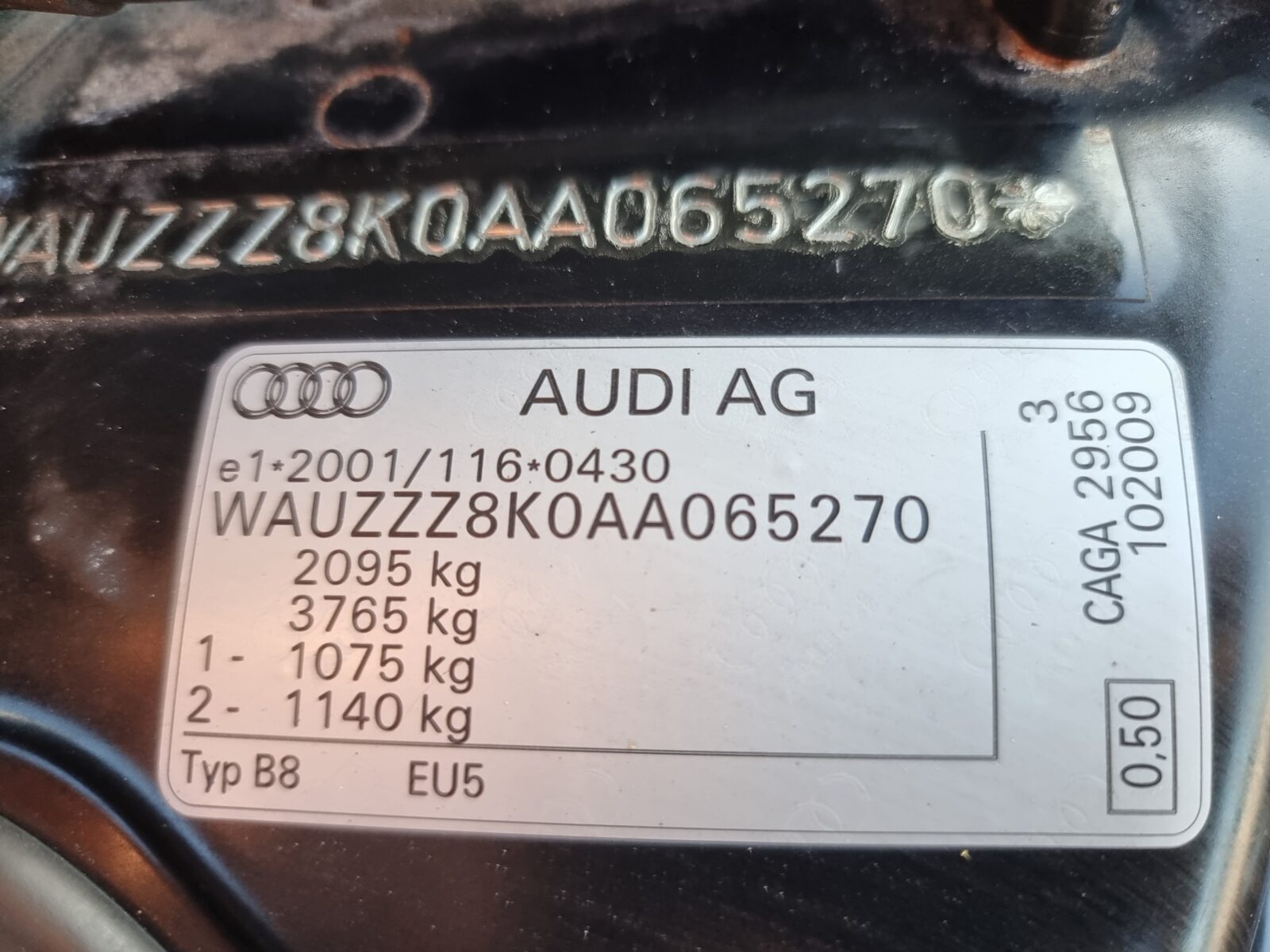 AUDI A4, 2.0 TDI, 143 CP, AN 2010, EURO 5    RATE-LIVRARE-GARANTIE