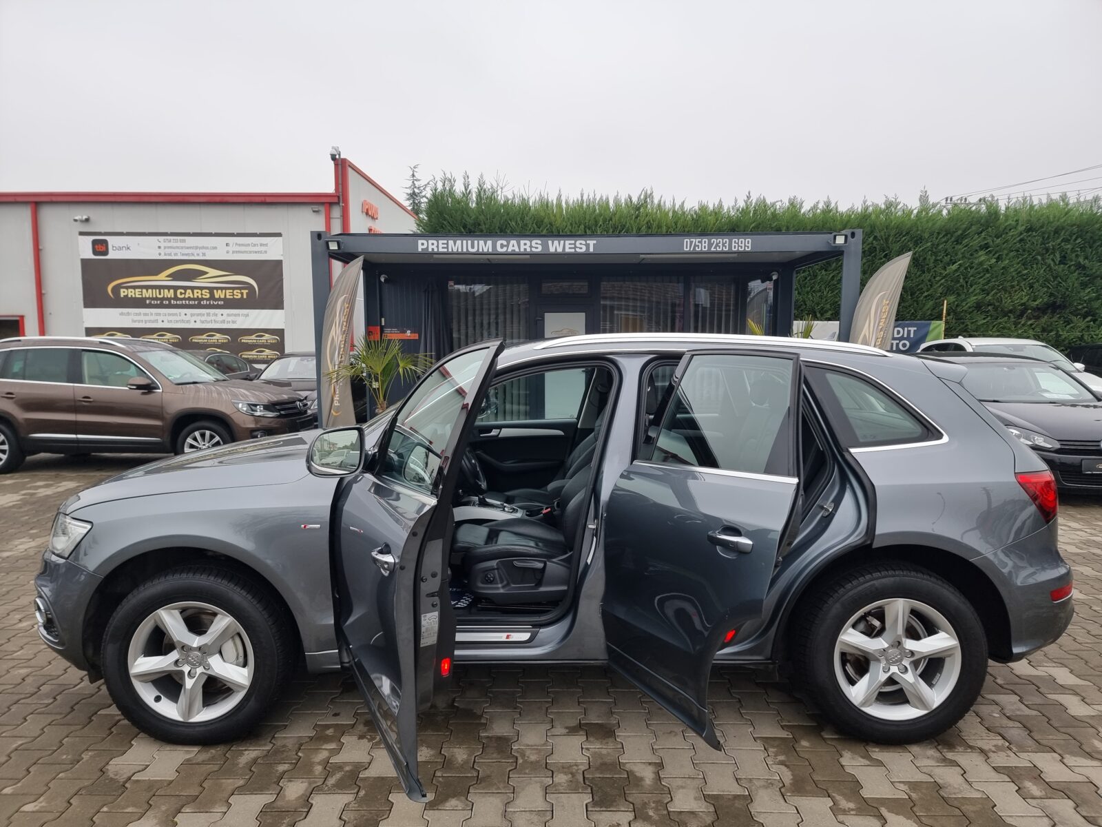 AUDI Q5 S-LINE QUATTRO, 2.0 TDI, 190 CP, AN 2017, EURO 6    REVIZIE EFECTUATA ( DISTRIBUTIE + ULEI SI FILTRE )     RATE-LIVRARE-GARANTIE