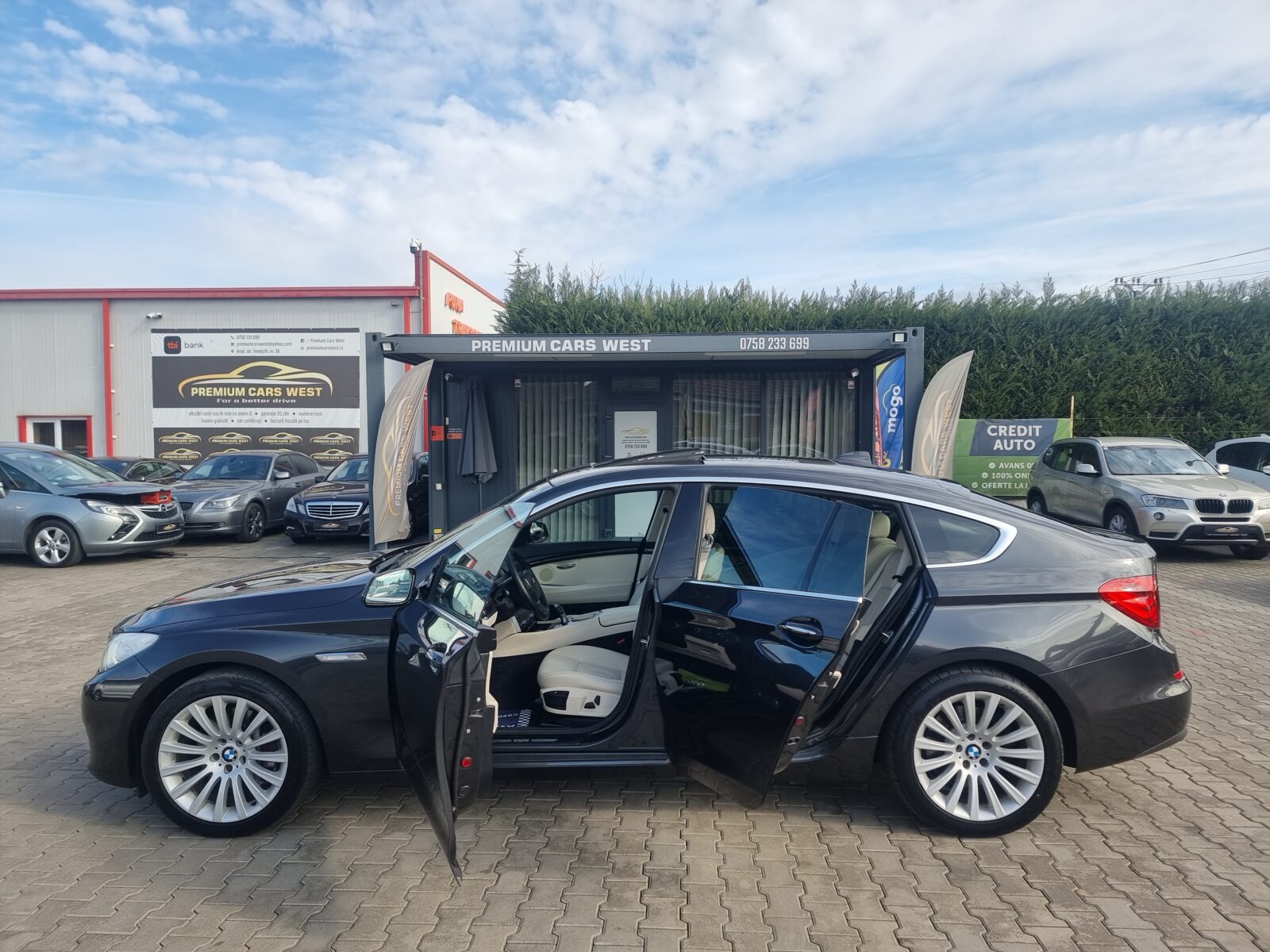 BMW 520D GT, 2.0 DIESEL, 184 CP, AN 2013, EURO 5     RATE-LIVRARE-GARANTIE