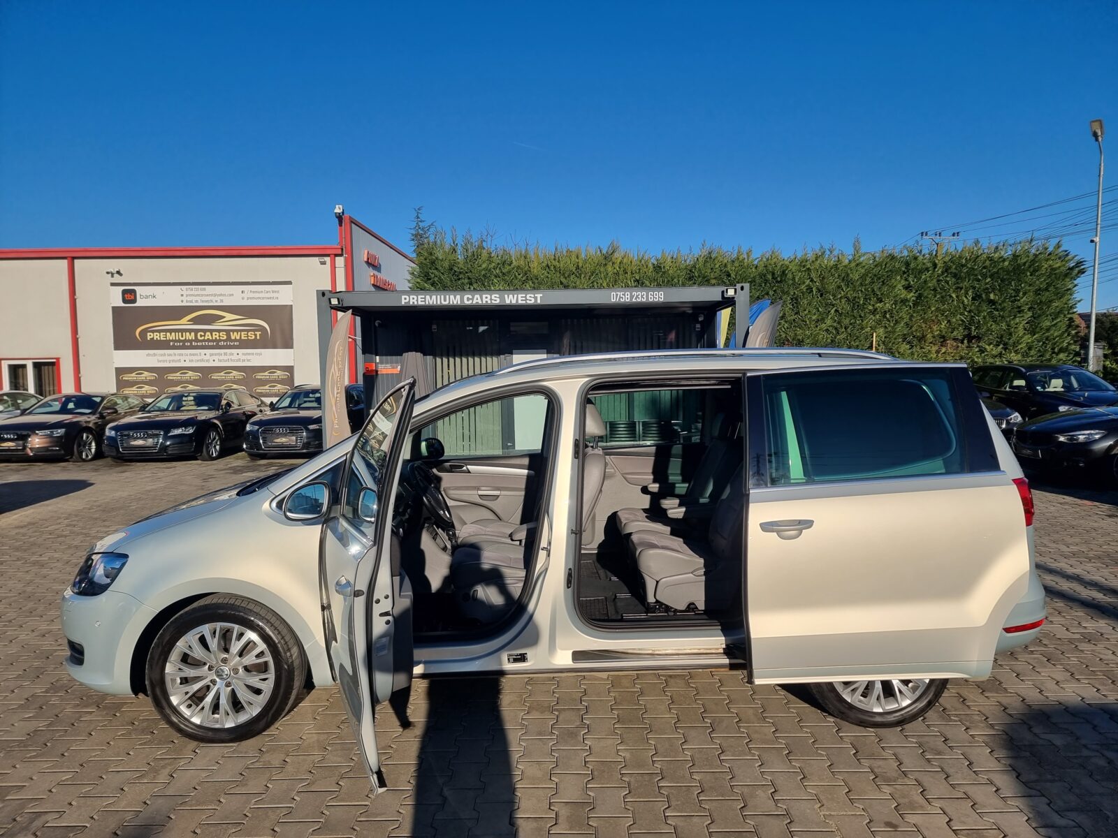 VW SHARAN BUSINESS, 6 LOCURI, 2.0 TDI, 140 CP, AN 2011, EURO 5     RATE-LIVRARE-GARANTIE
