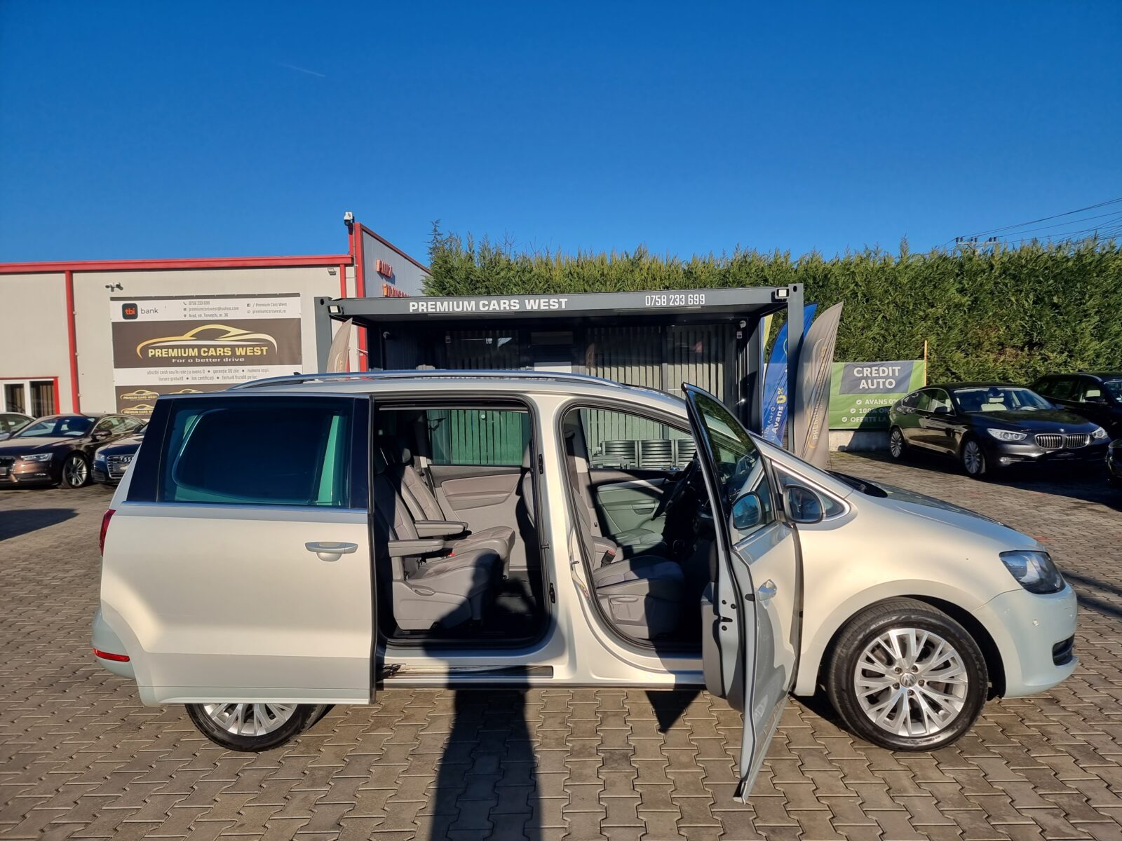 VW SHARAN BUSINESS, 6 LOCURI, 2.0 TDI, 140 CP, AN 2011, EURO 5     RATE-LIVRARE-GARANTIE