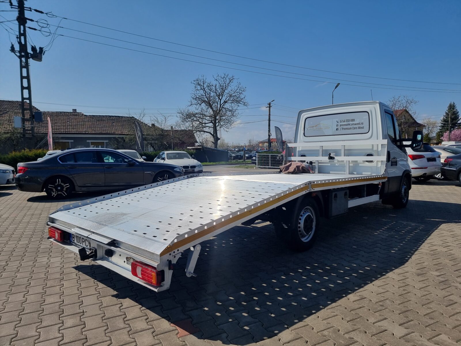 IVECO DAILY AUTOPLATFORMA, 3.0 DIESEL, 180 CP, AN 2022, EURO 6     RATE-LIVRARE-GARANTIE