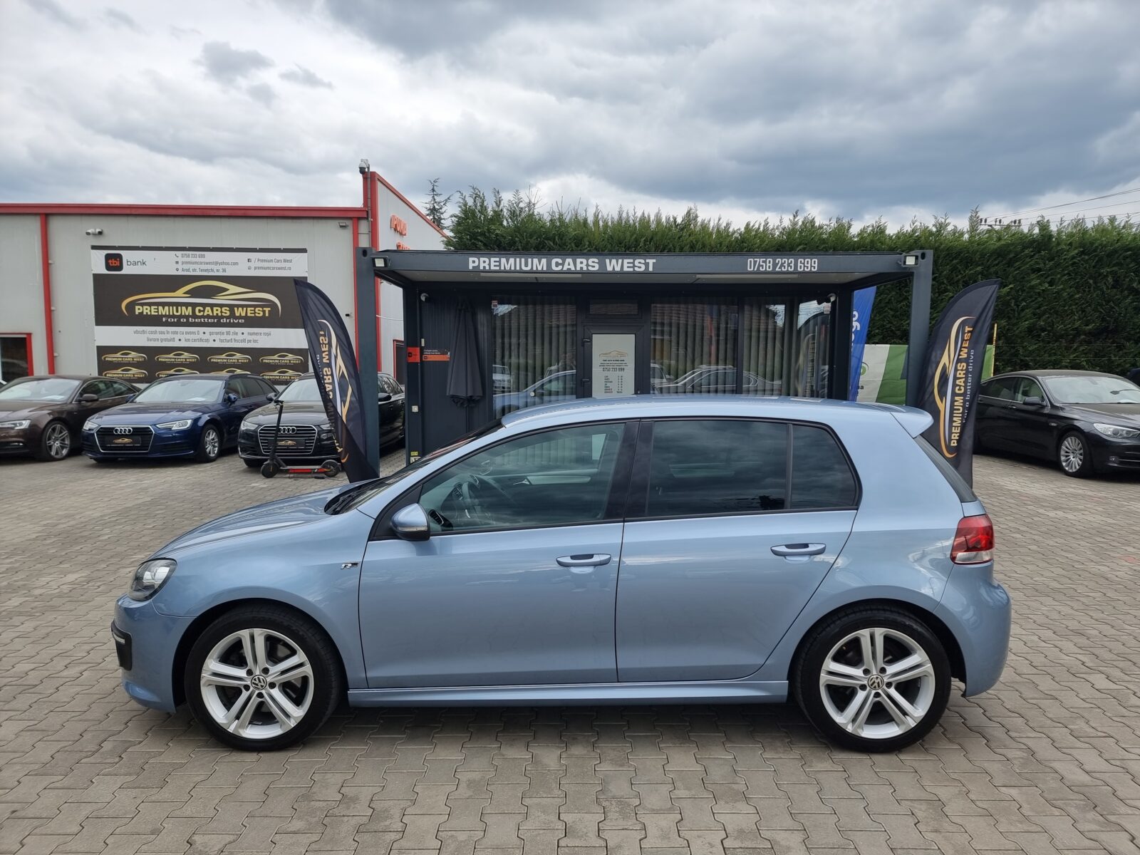 VW GOLF VI R-LINE, 1.4 TSI, 160 CP, AN 2010, EURO 5        RATE-LIVRARE-GARANTIE
