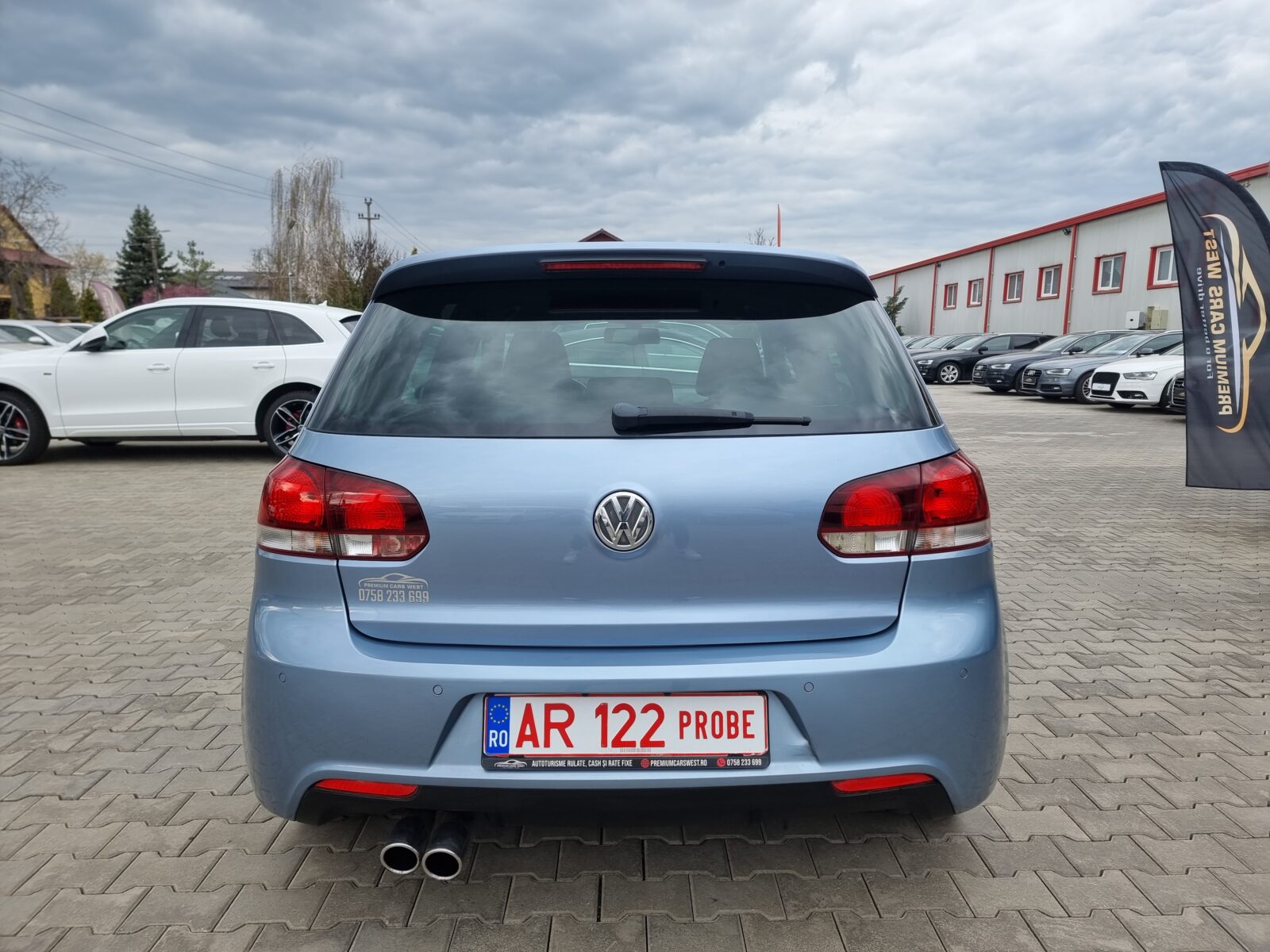 VW GOLF VI R-LINE, 1.4 TSI, 160 CP, AN 2010, EURO 5        RATE-LIVRARE-GARANTIE