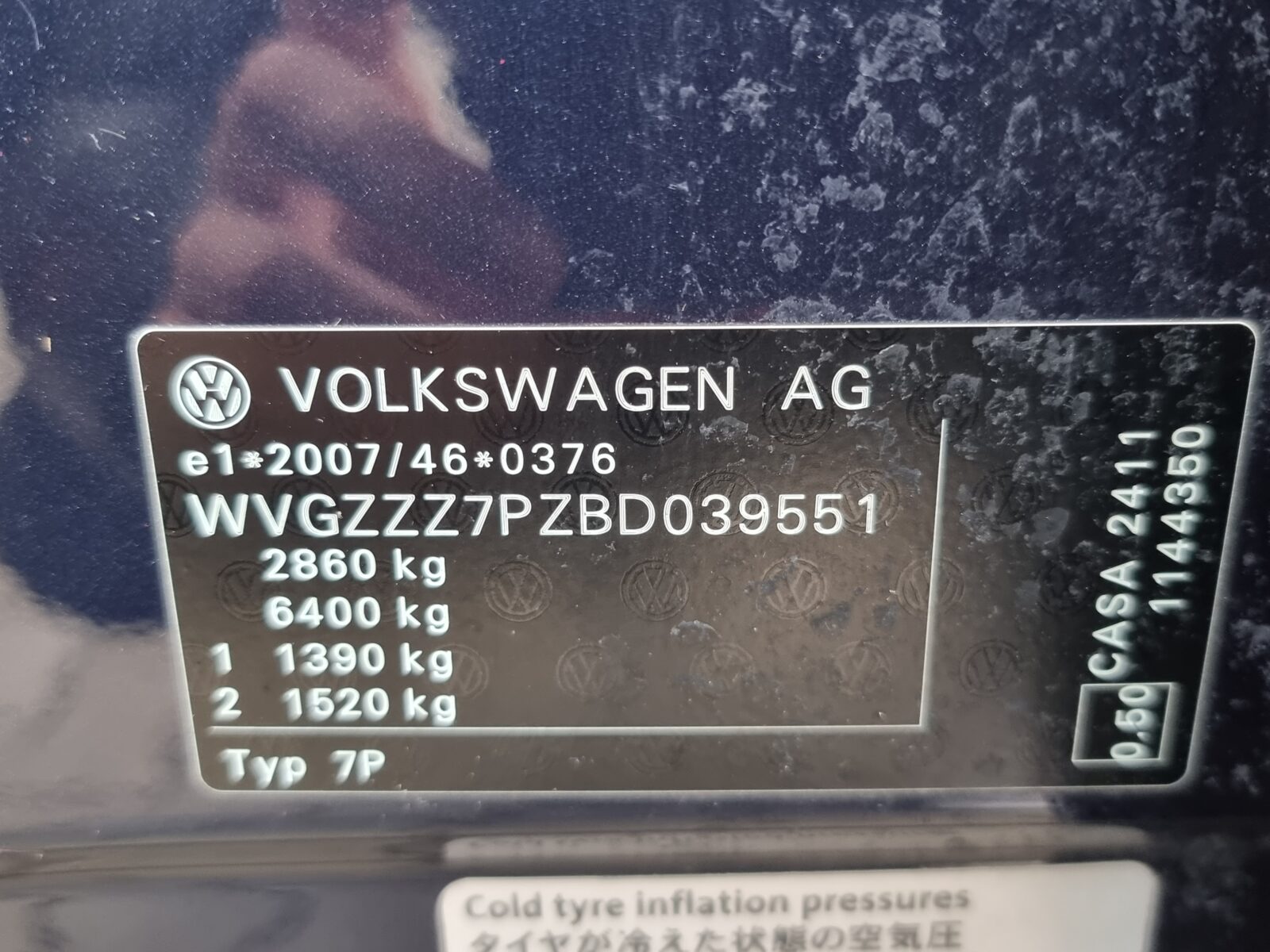 VW TOUAREG, 3.0 TDI, 239 CP, AN 2011, EURO 5     RATE-LIVRARE-GARANTIE