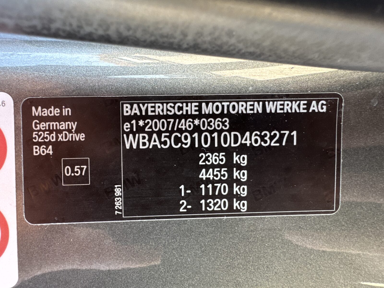 BMW 525D XDRIVE, 2.0 DIESEL, 218 CP, AN 11/2014, EURO 6      RATE-LIVRARE-GARANTIE