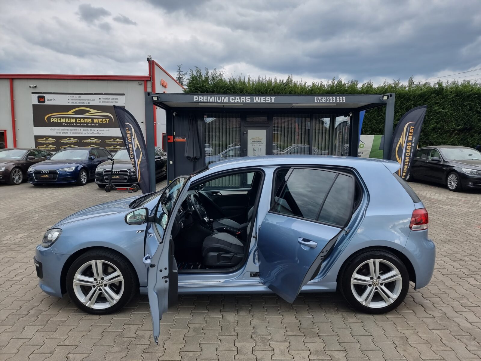 VW GOLF VI R-LINE, 1.4 TSI, 160 CP, AN 2010, EURO 5        RATE-LIVRARE-GARANTIE