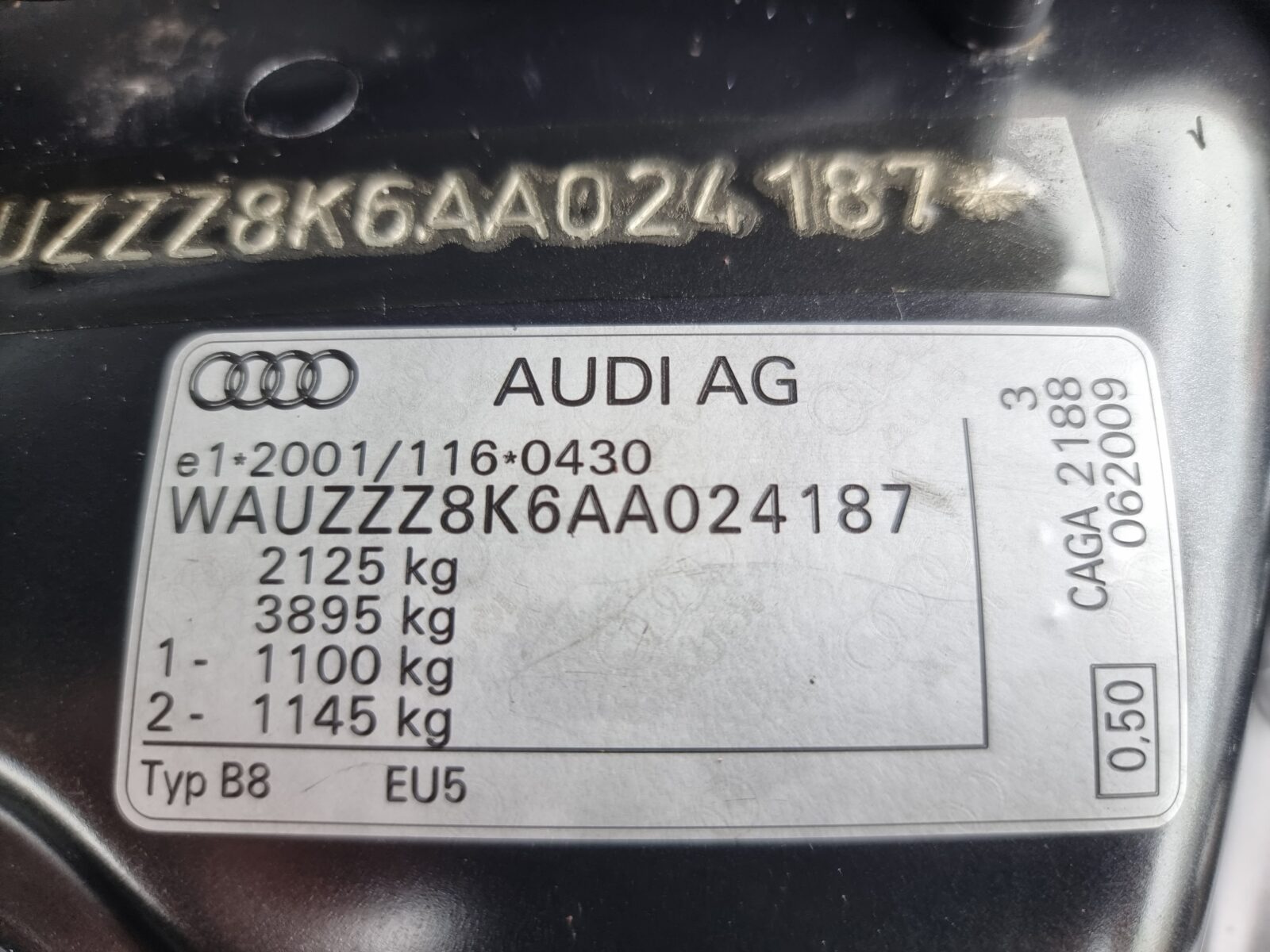 AUDI A4, 2.0 TDI, 143 CP, AN 2010, EURO 5     RATE-LIVRARE-GARANTIE