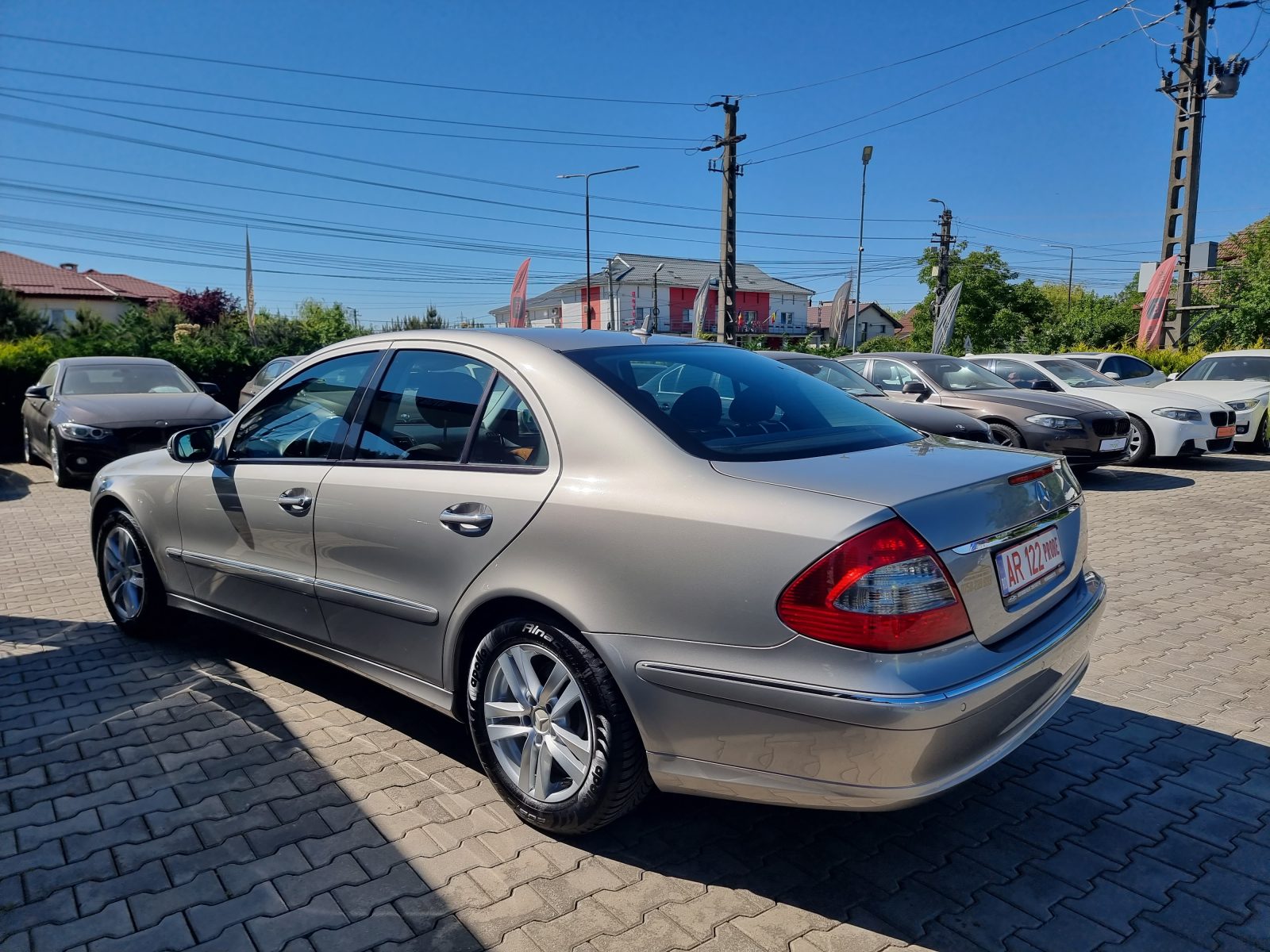 MERCEDES-BENZ E200 KOMPRESSOR, 1.8 BENZINA, 184 CP, AN 2007        RATE-LIVRARE-GARANTIE