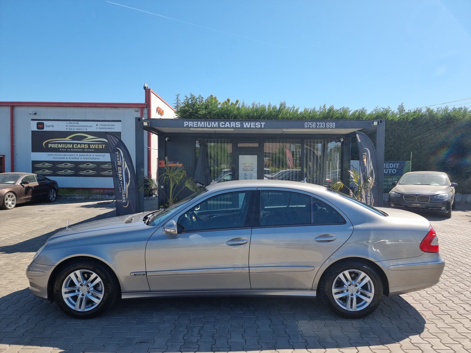MERCEDES-BENZ E200 KOMPRESSOR, 1.8 BENZINA, 184 CP, AN 2007        RATE-LIVRARE-GARANTIE
