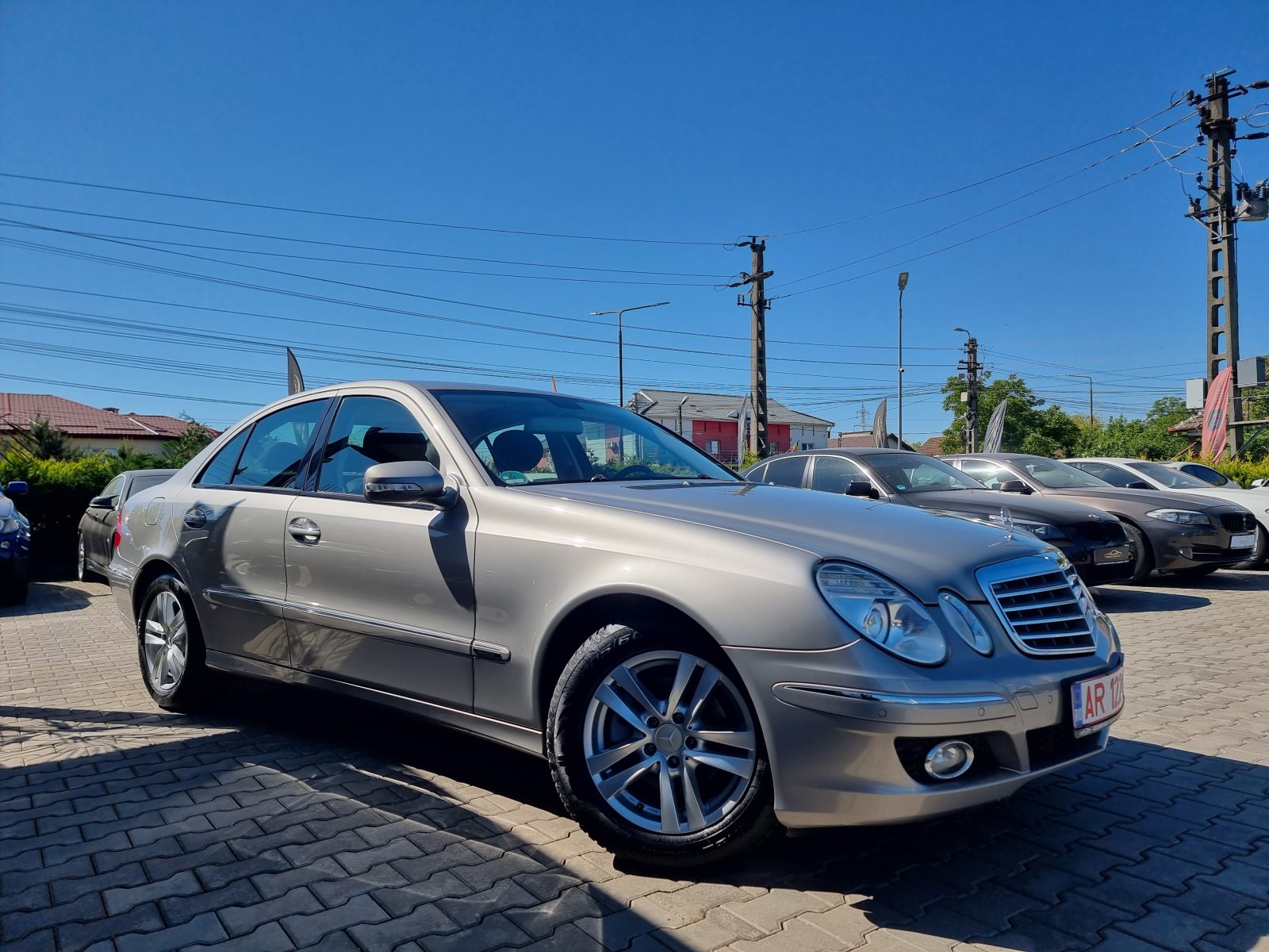 MERCEDES-BENZ E200 KOMPRESSOR, 1.8 BENZINA, 184 CP, AN 2007        RATE-LIVRARE-GARANTIE