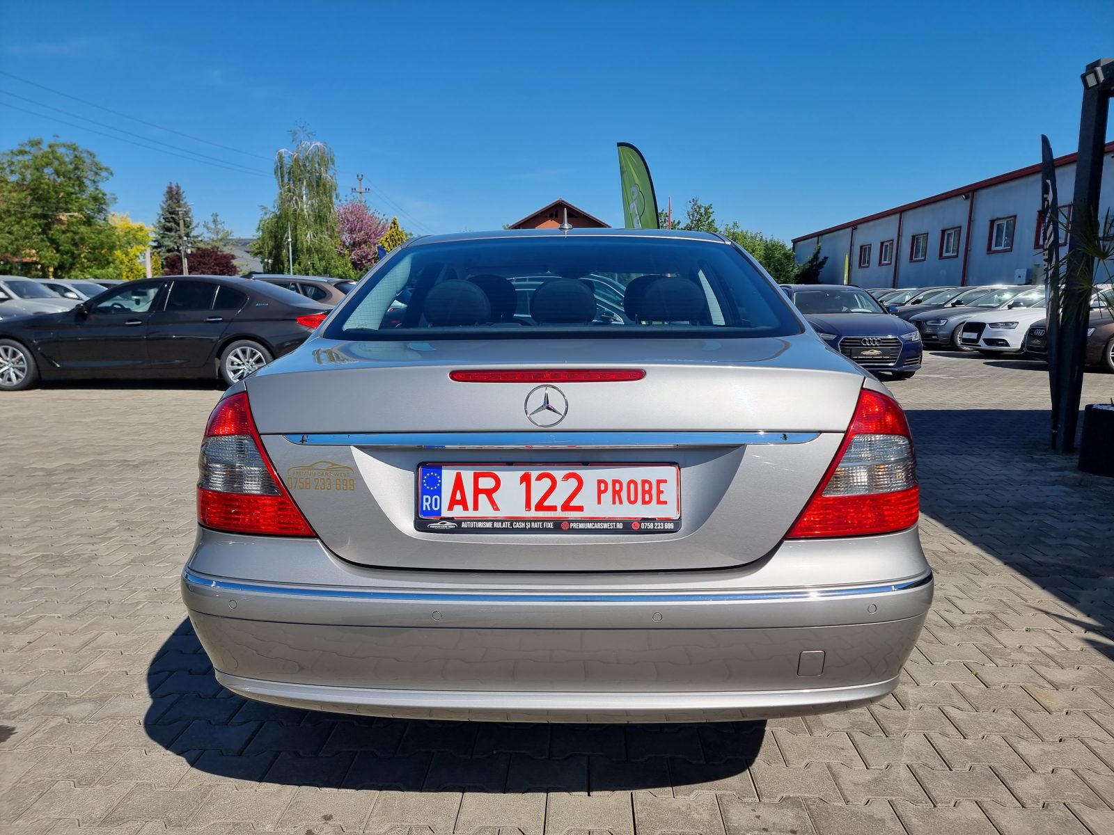 MERCEDES-BENZ E200 KOMPRESSOR, 1.8 BENZINA, 184 CP, AN 2007        RATE-LIVRARE-GARANTIE