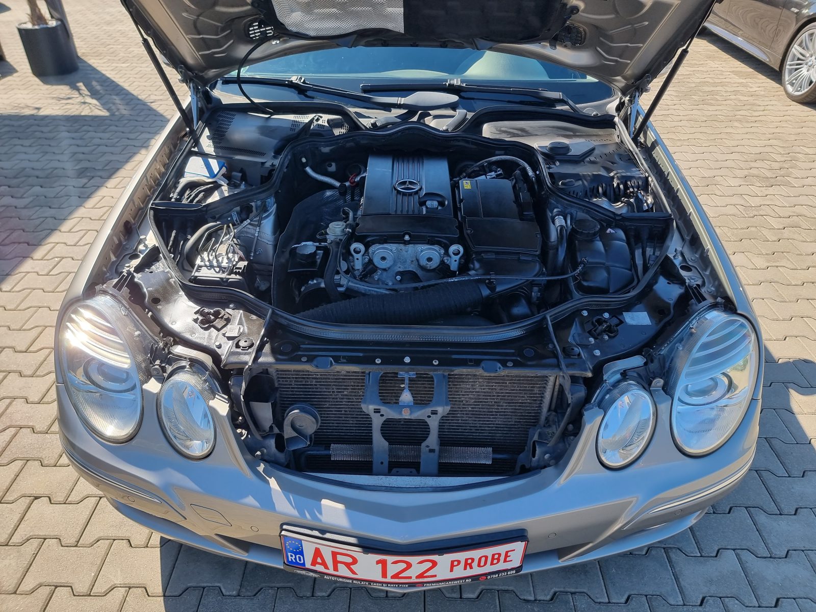MERCEDES-BENZ E200 KOMPRESSOR, 1.8 BENZINA, 184 CP, AN 2007        RATE-LIVRARE-GARANTIE