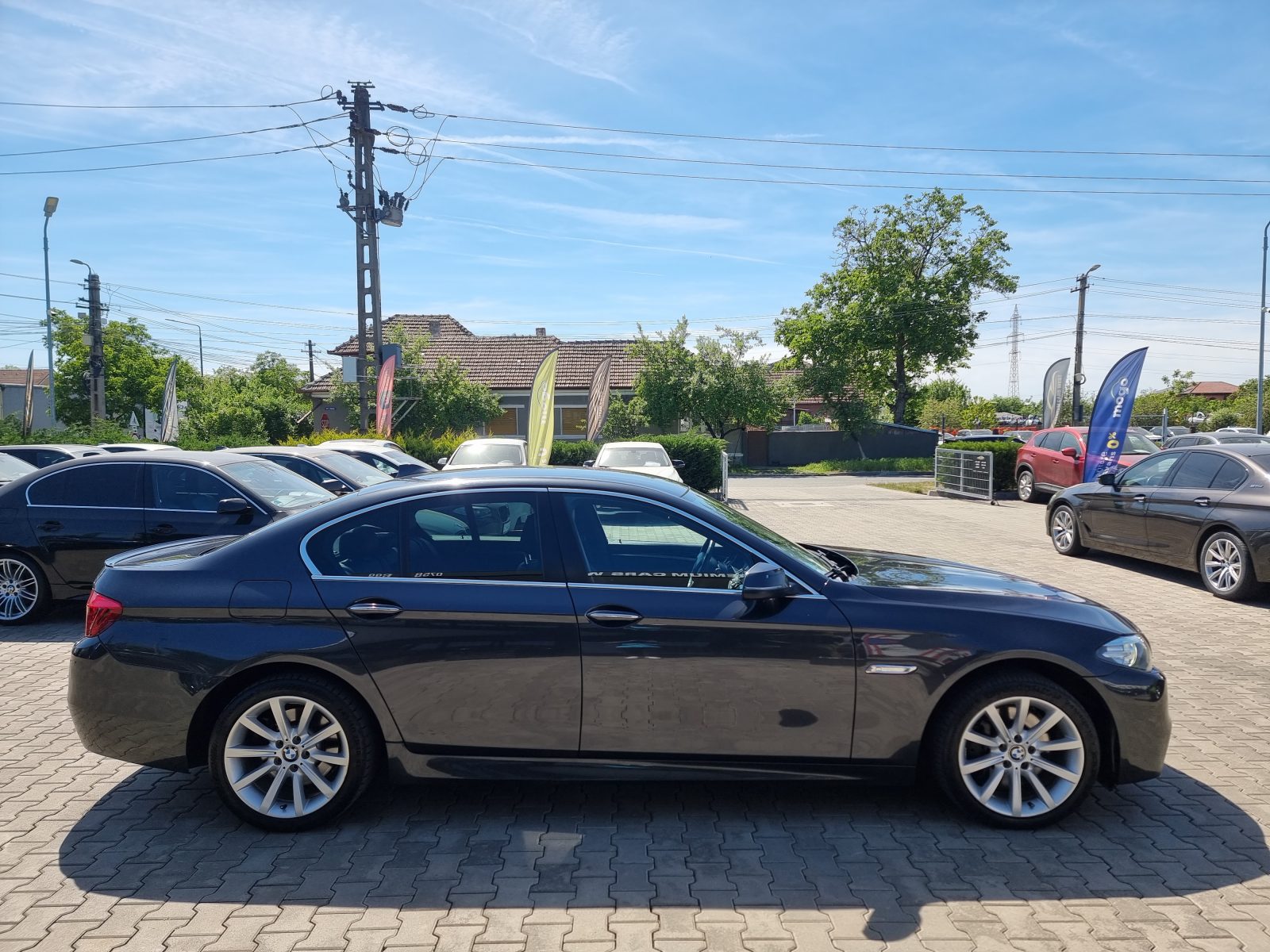 BMW 525D FACELIFT M-PAKET, 2.0 DIESEL, 218 CP, AN 11/2013, EURO 6        RATE-LIVRARE-GARANTIE