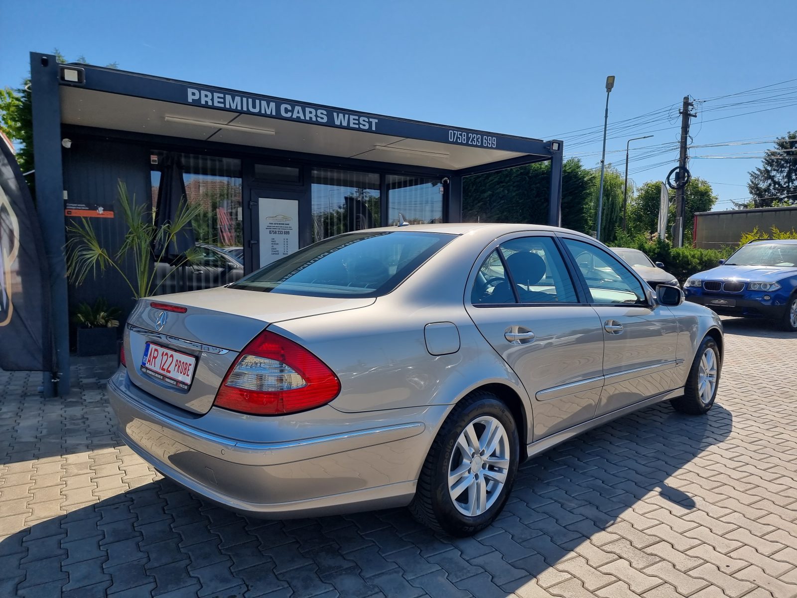 MERCEDES-BENZ E200 KOMPRESSOR, 1.8 BENZINA, 184 CP, AN 2007        RATE-LIVRARE-GARANTIE