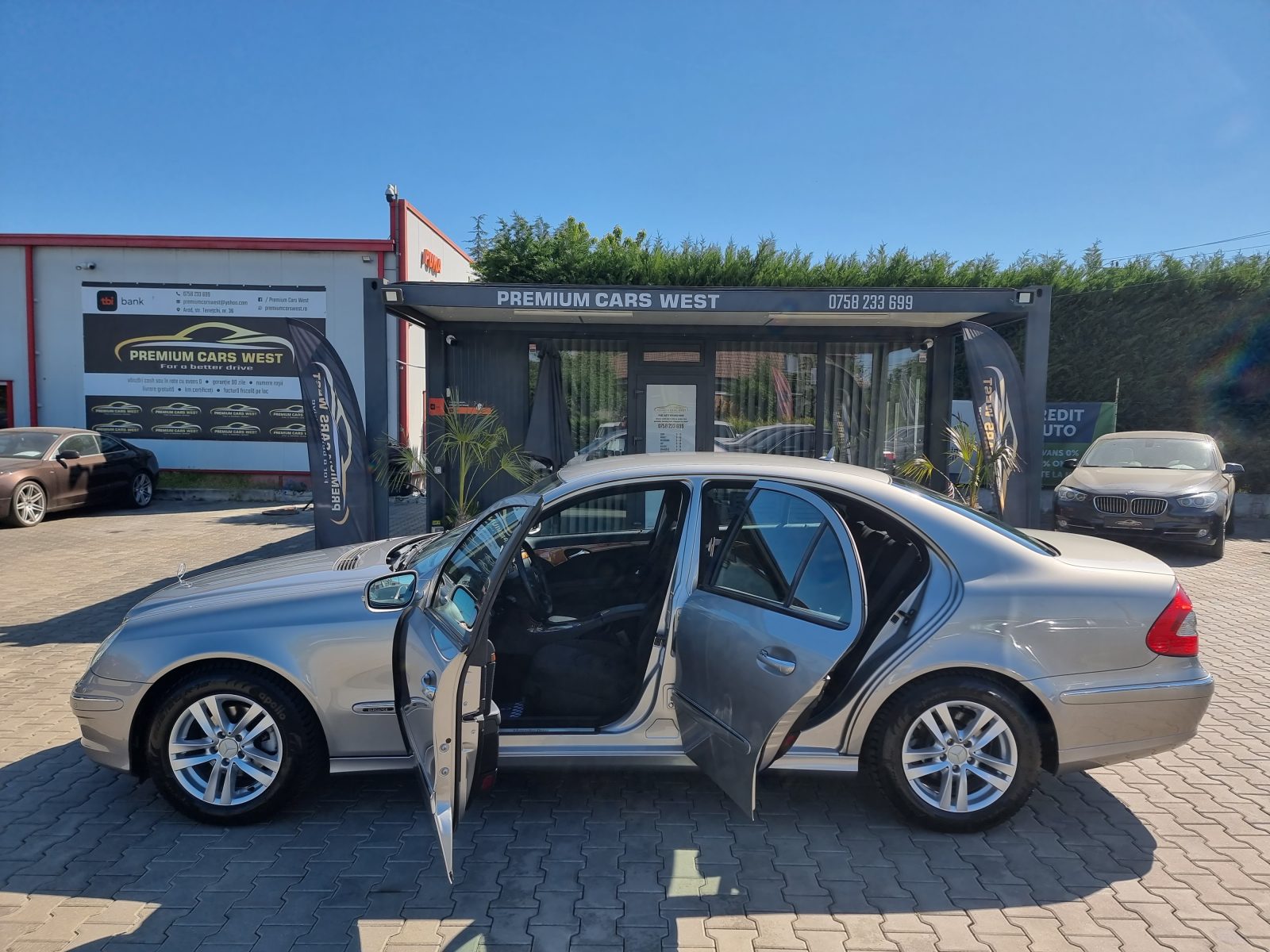 MERCEDES-BENZ E200 KOMPRESSOR, 1.8 BENZINA, 184 CP, AN 2007        RATE-LIVRARE-GARANTIE