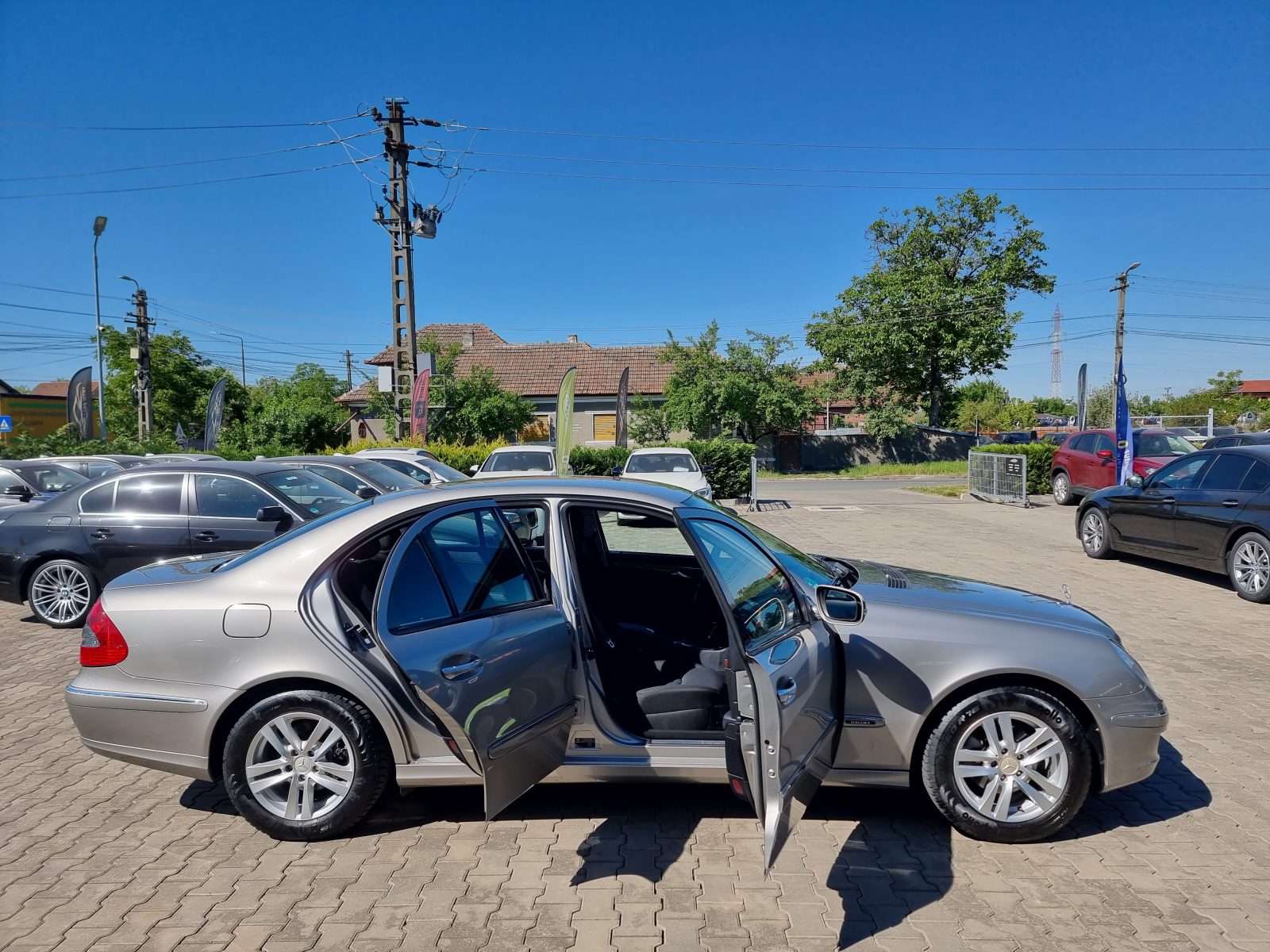 MERCEDES-BENZ E200 KOMPRESSOR, 1.8 BENZINA, 184 CP, AN 2007        RATE-LIVRARE-GARANTIE