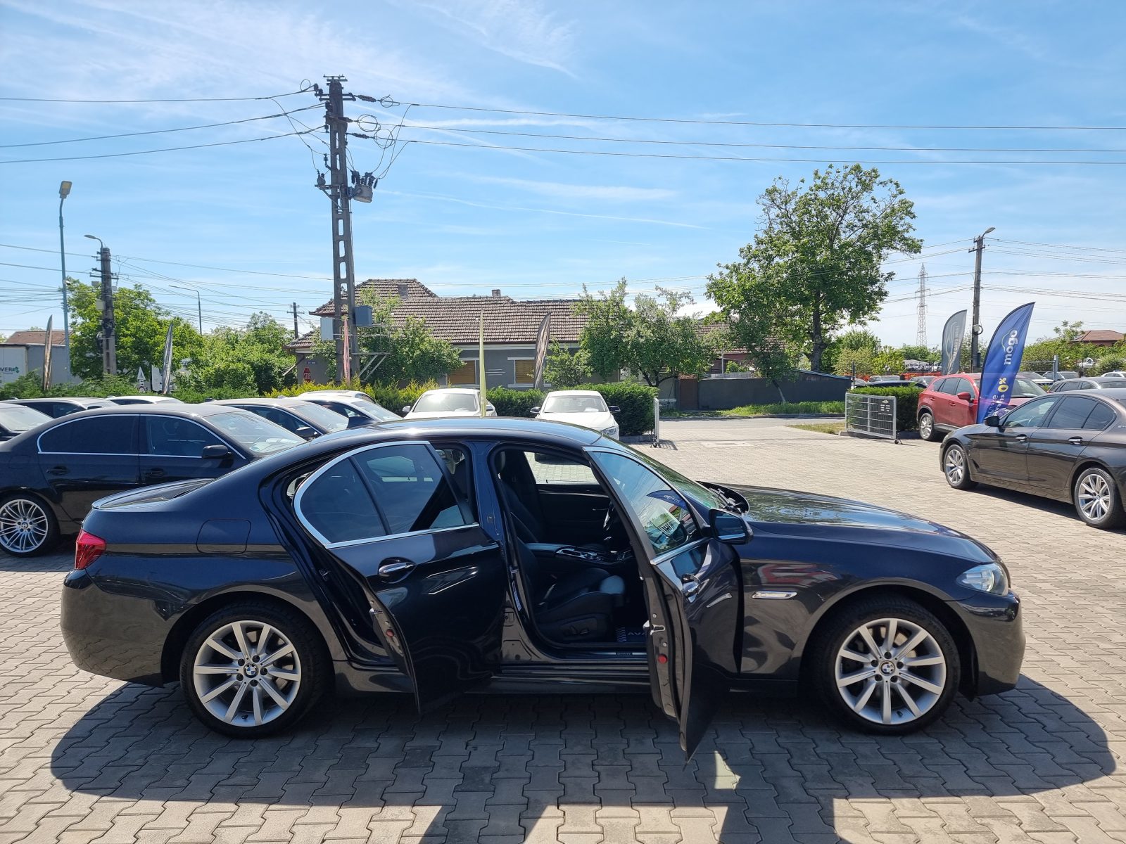 BMW 525D FACELIFT M-PAKET, 2.0 DIESEL, 218 CP, AN 11/2013, EURO 6        RATE-LIVRARE-GARANTIE