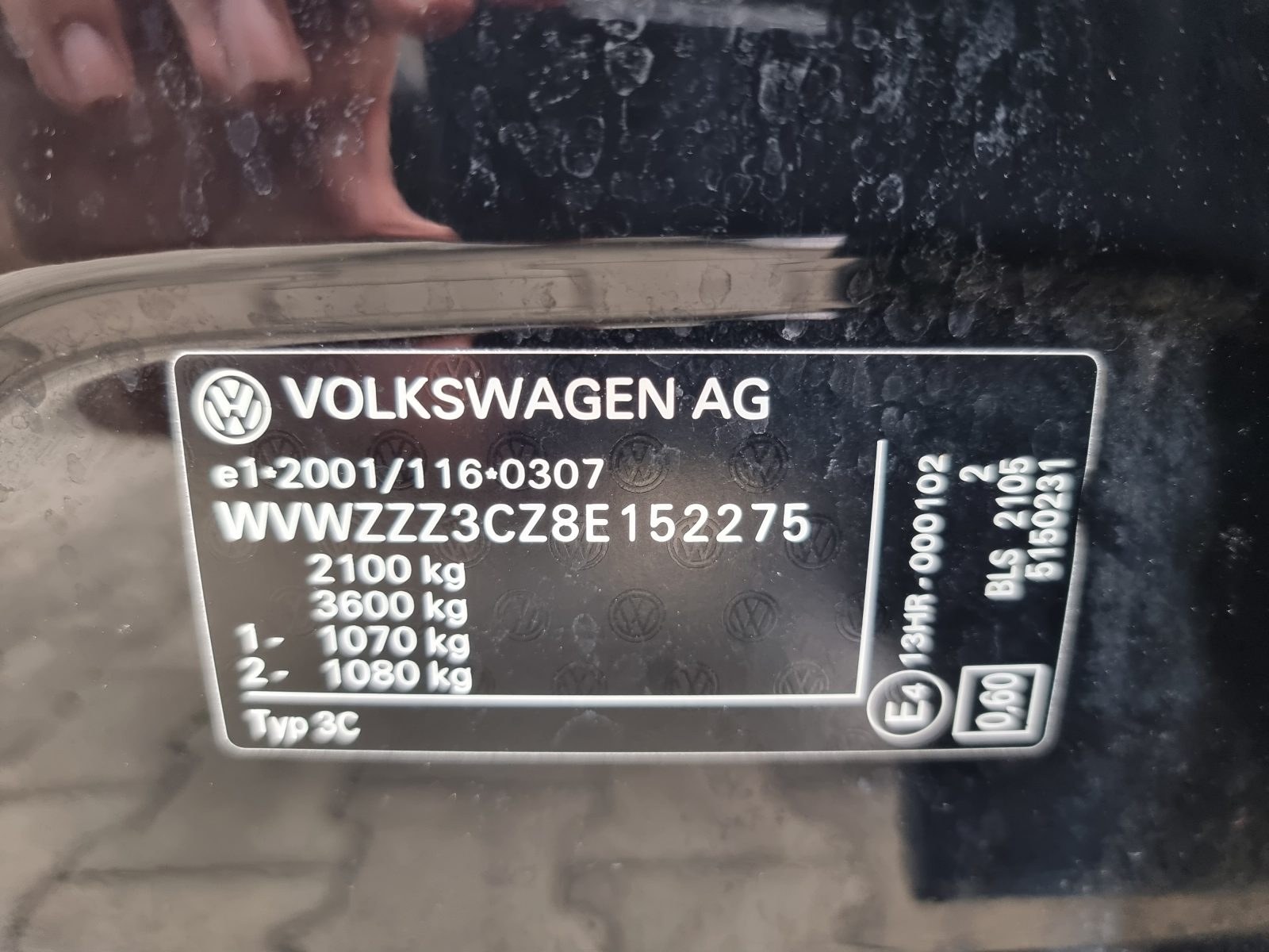 VOLKSWAGEN PASSAT, 1.9 TDI, 105 CP, AN 2008         RATE-LIVRARE-GARANTIE