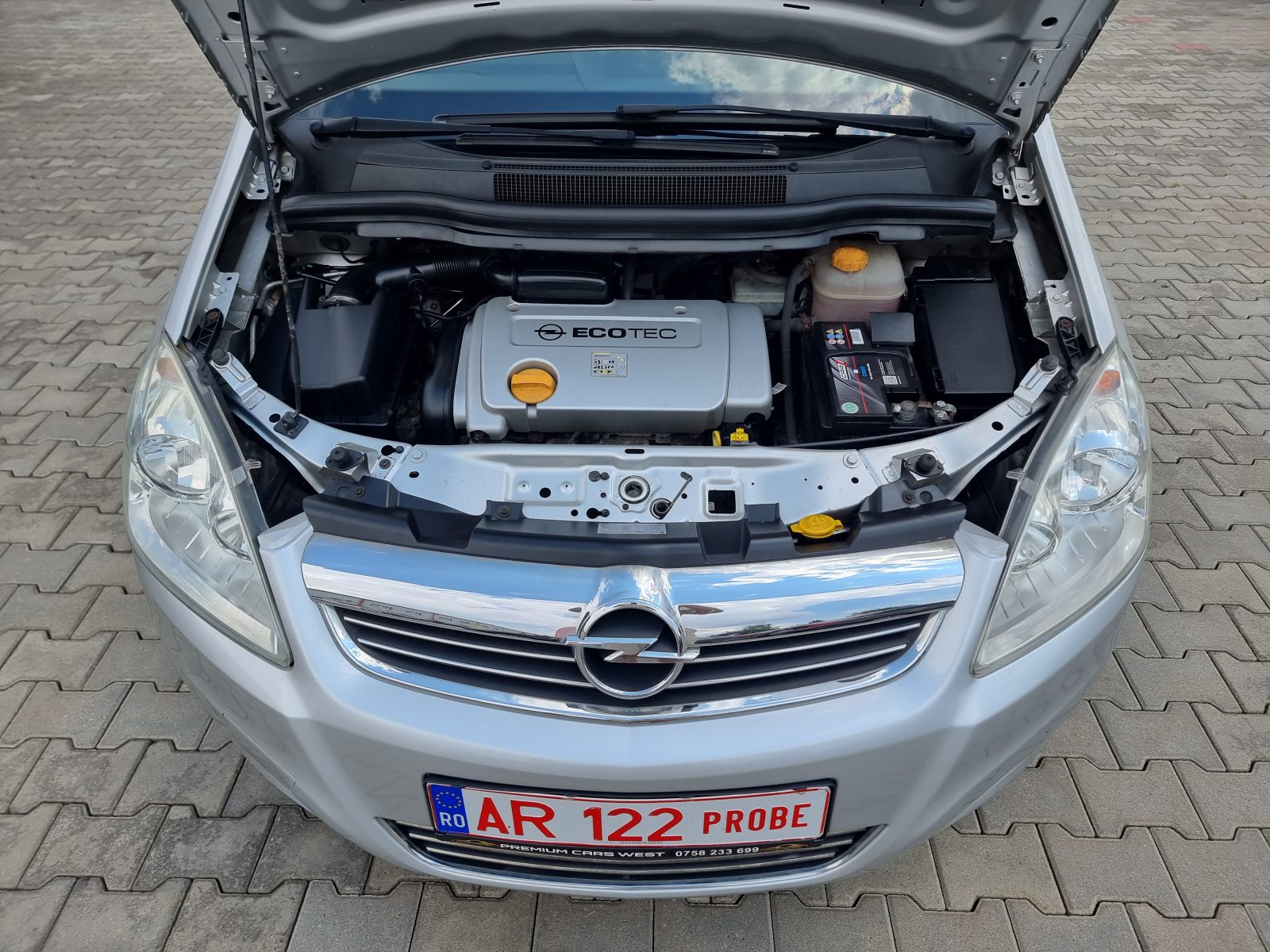 OPEL ZAFIRA 7 LOCURI, 1.6 BENZINA + GAZ , 94 CP, AN 2009            RATE-LIVRARE-GARANTIE