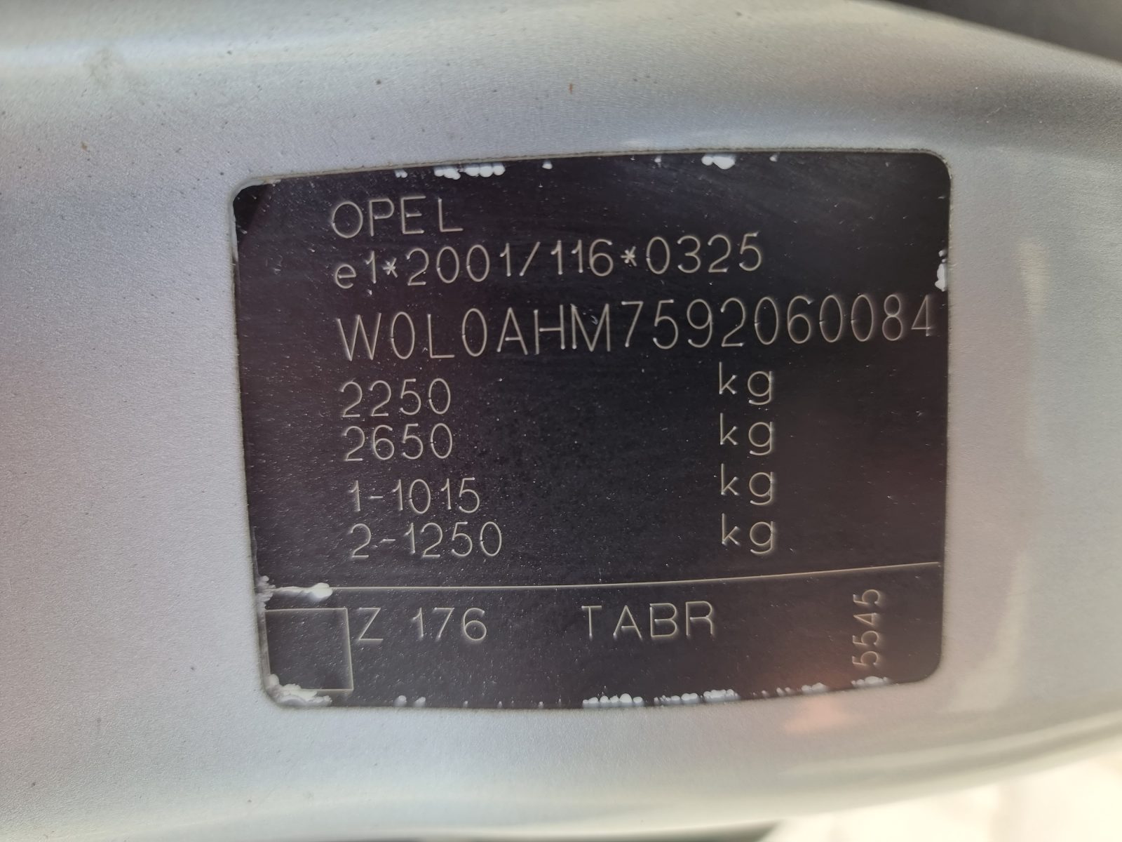 OPEL ZAFIRA 7 LOCURI, 1.6 BENZINA + GAZ , 94 CP, AN 2009            RATE-LIVRARE-GARANTIE