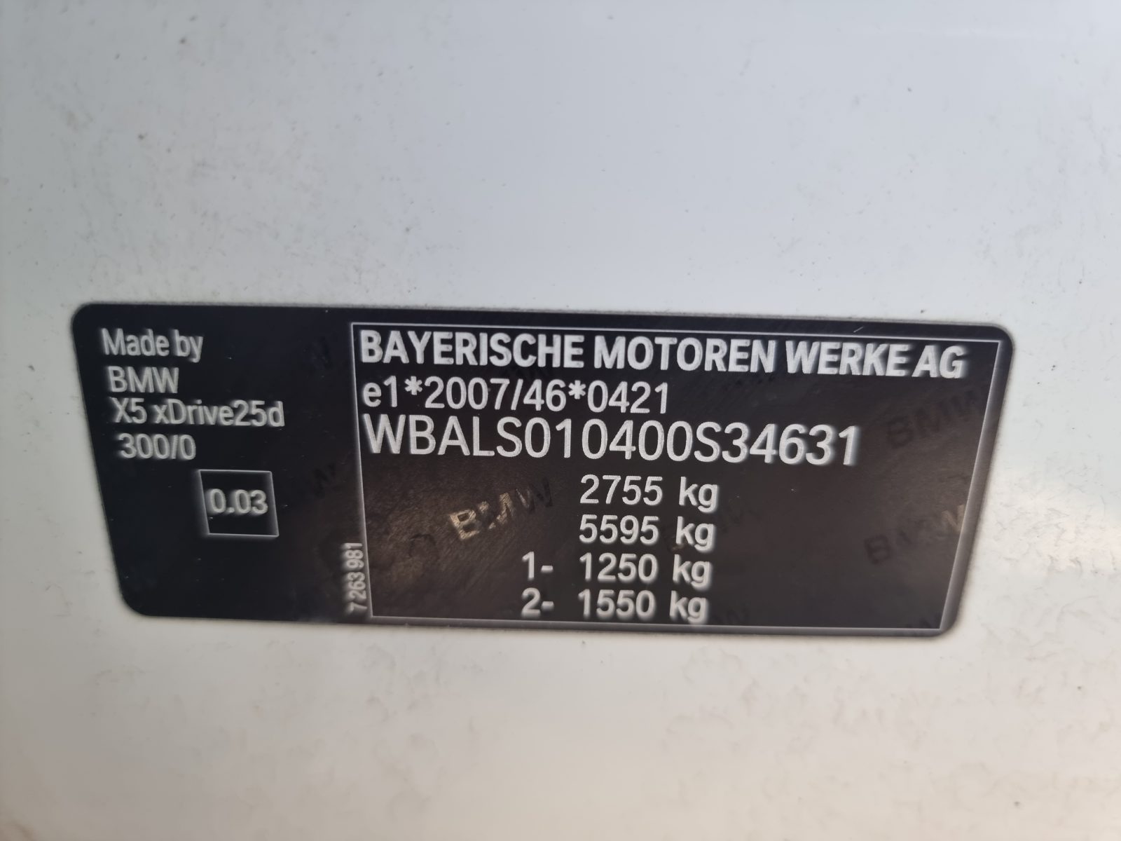 BMW X5 XDRIVE, 2.0 DIESEL, 230 CP, AN 2016, EURO 6       RATE-LIVRARE-GARANTIE