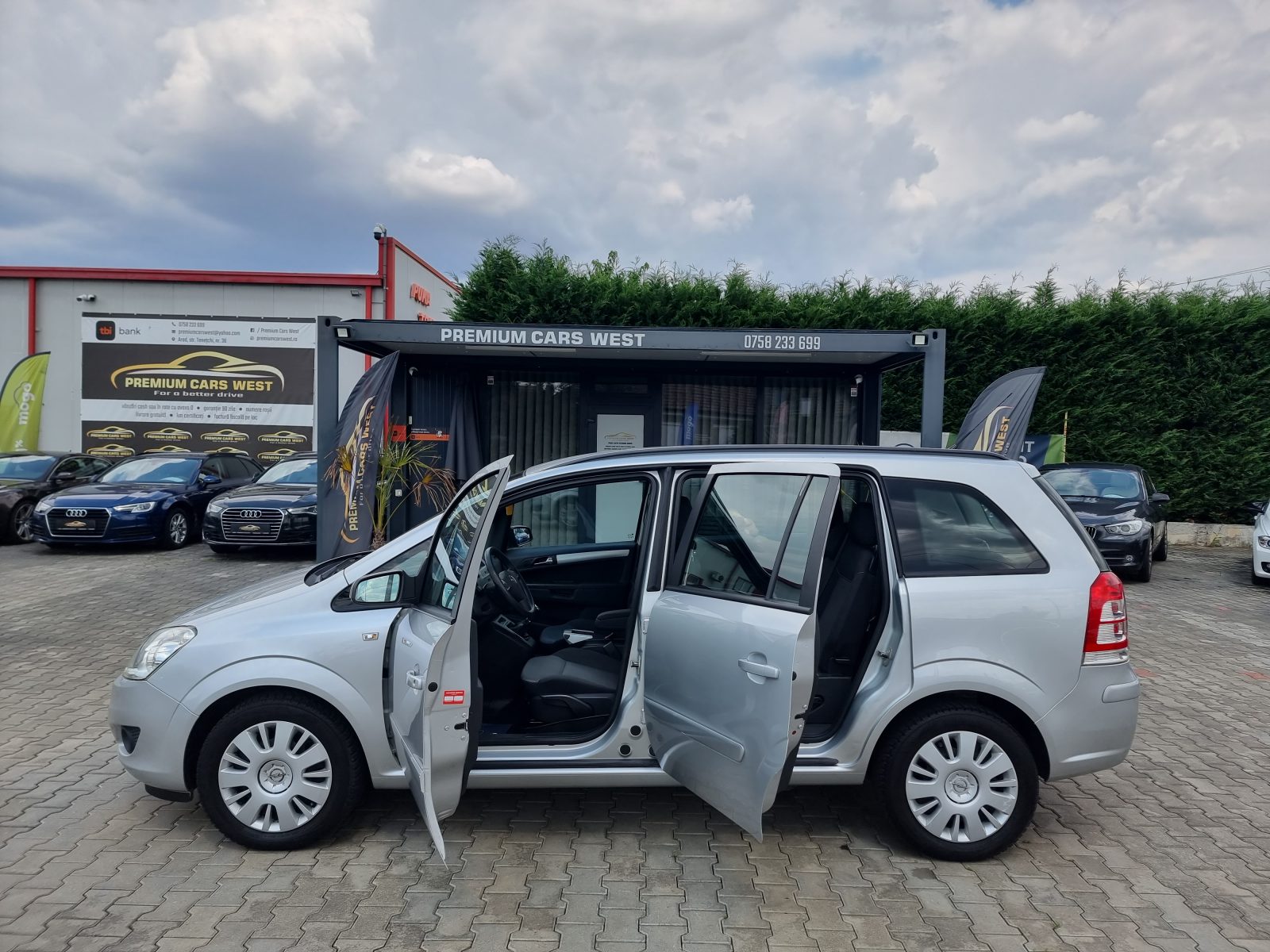 OPEL ZAFIRA 7 LOCURI, 1.6 BENZINA + GAZ , 94 CP, AN 2009            RATE-LIVRARE-GARANTIE