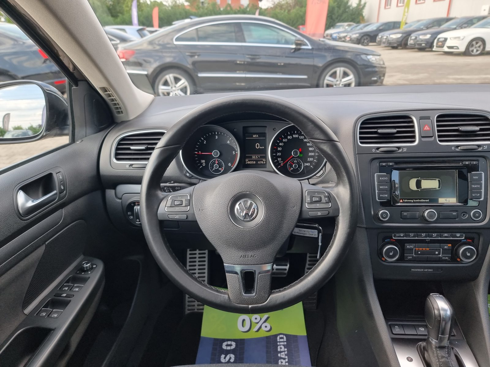 VOLKSWAGEN GOLF VI, 2.0 TDI, 140 CP, AN 2012, EURO 5             RATE-LIVRARE-GARANTIE