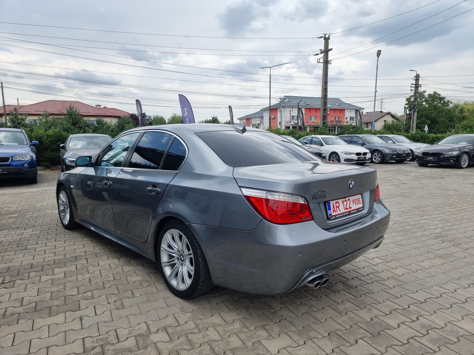 BMW 525D M-PAKET STAGE 1, 3.0 DIESEL, 197 CP, AN 2007             RATE-LIVRARE-GARANTIE