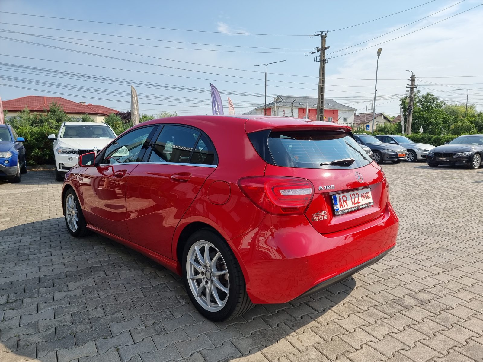 MERCEDES-BENZ A180, 1.6 BENZINA, 122 CP, AN 2015, EURO 6         RATE-LIVRARE-GARANTIE