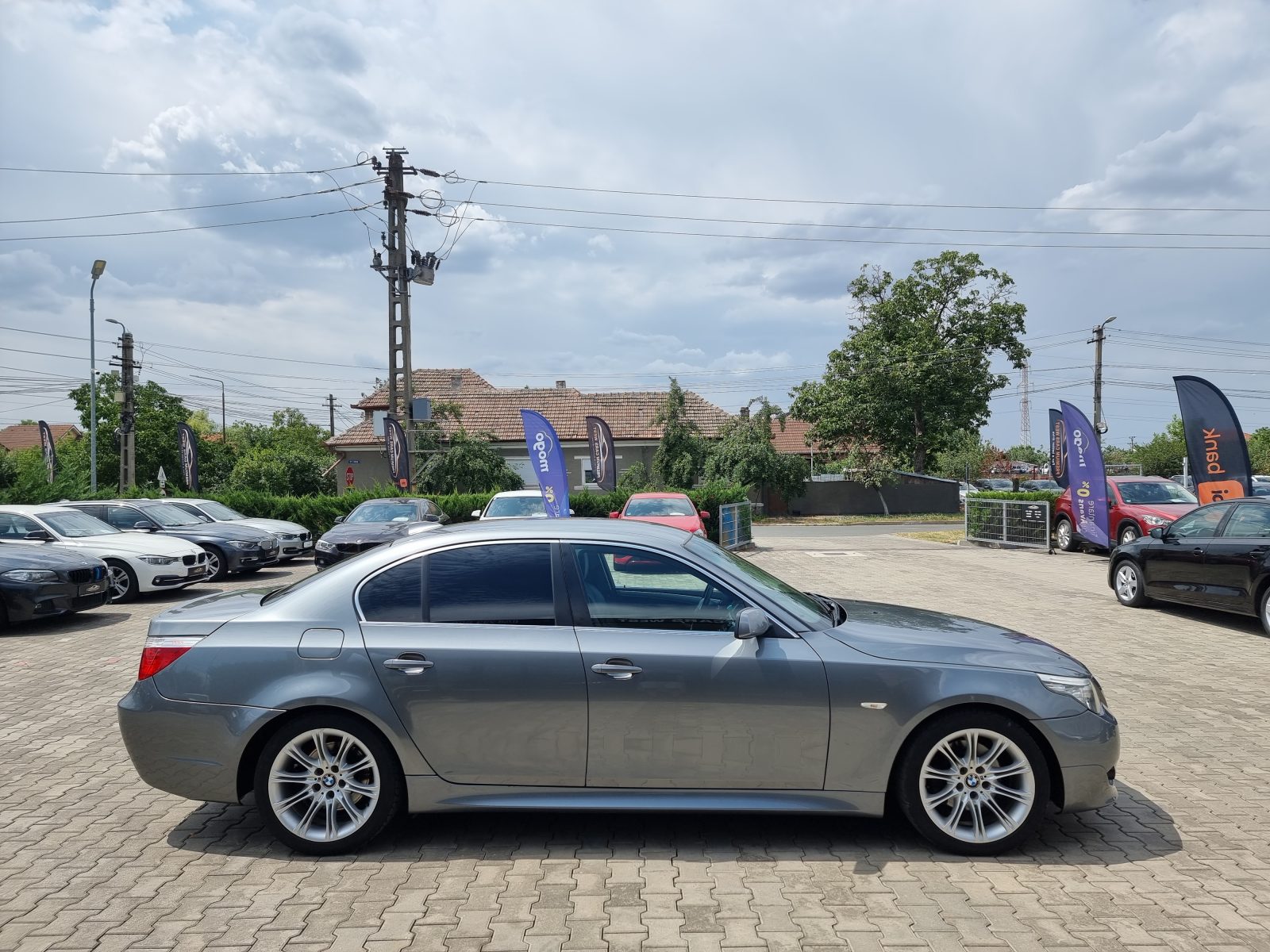 BMW 525D M-PAKET STAGE 1, 3.0 DIESEL, 197 CP, AN 2007             RATE-LIVRARE-GARANTIE