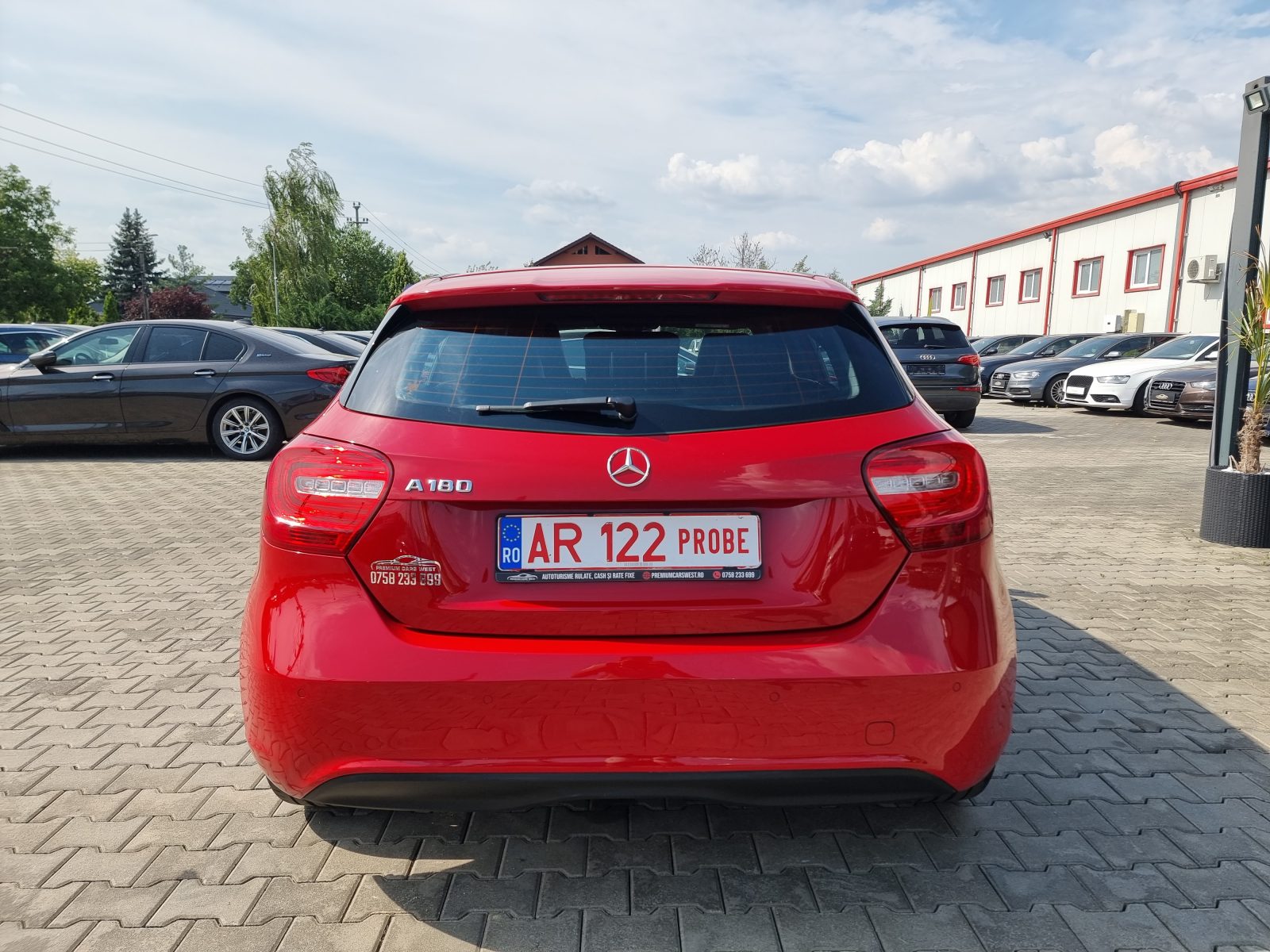 MERCEDES-BENZ A180, 1.6 BENZINA, 122 CP, AN 2015, EURO 6         RATE-LIVRARE-GARANTIE