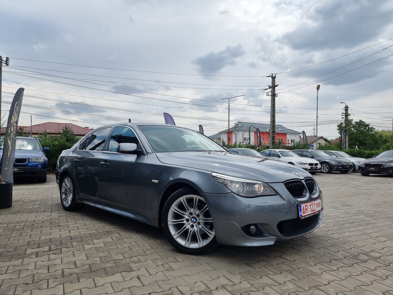 BMW 525D M-PAKET STAGE 1, 3.0 DIESEL, 197 CP, AN 2007             RATE-LIVRARE-GARANTIE