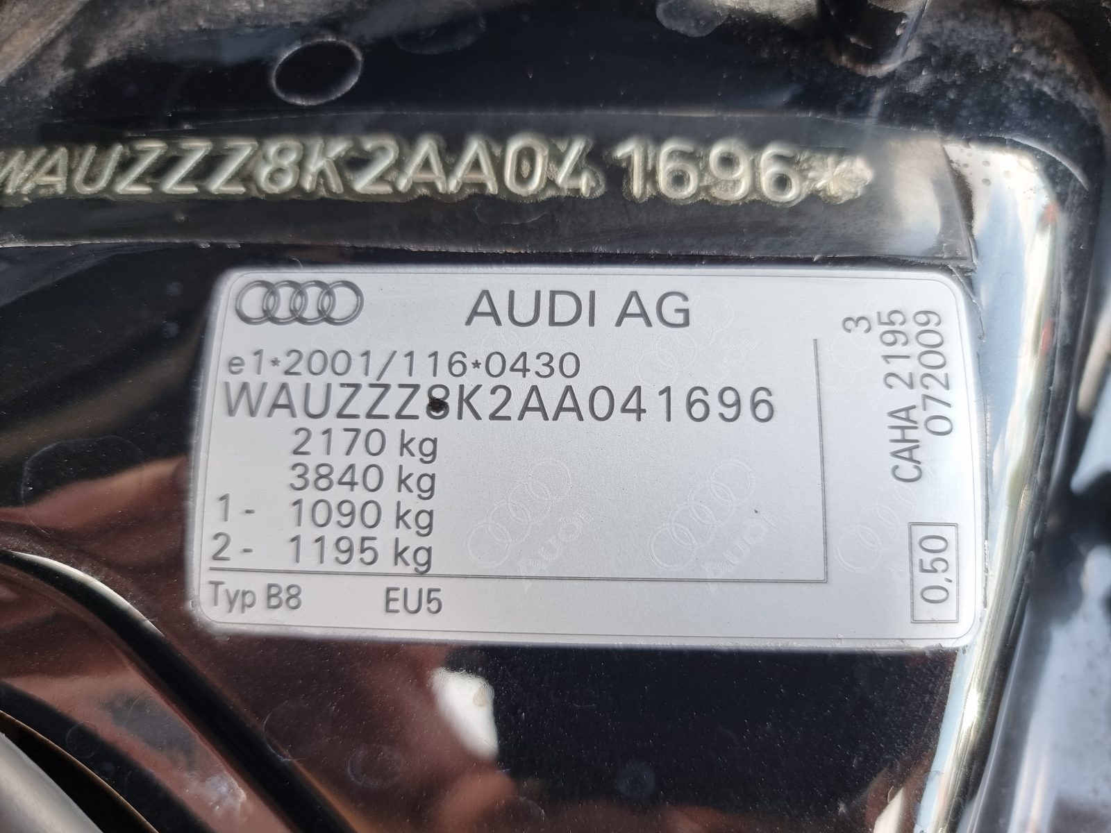 AUDI A4 S-LINE QUATTRO, 2.0 TDI, 170 CP, AN 2010, EURO 5         RATE-LIVRARE-GARANTIE