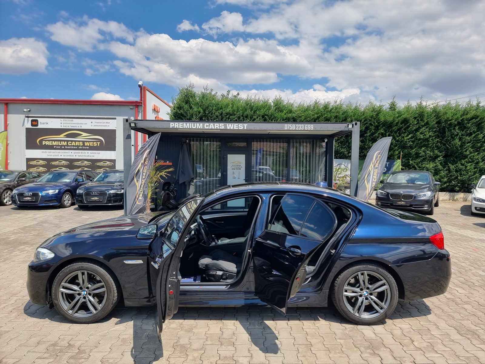 BMW 520D M-PACKET, 2.0 DIESEL, 184 CP, AN 2011, EURO 5         REVIZIE EFECTUATA ( DISTRIBUTIE + ULEI + FILTRE )       RATE-LIVRARE-GARANTIE